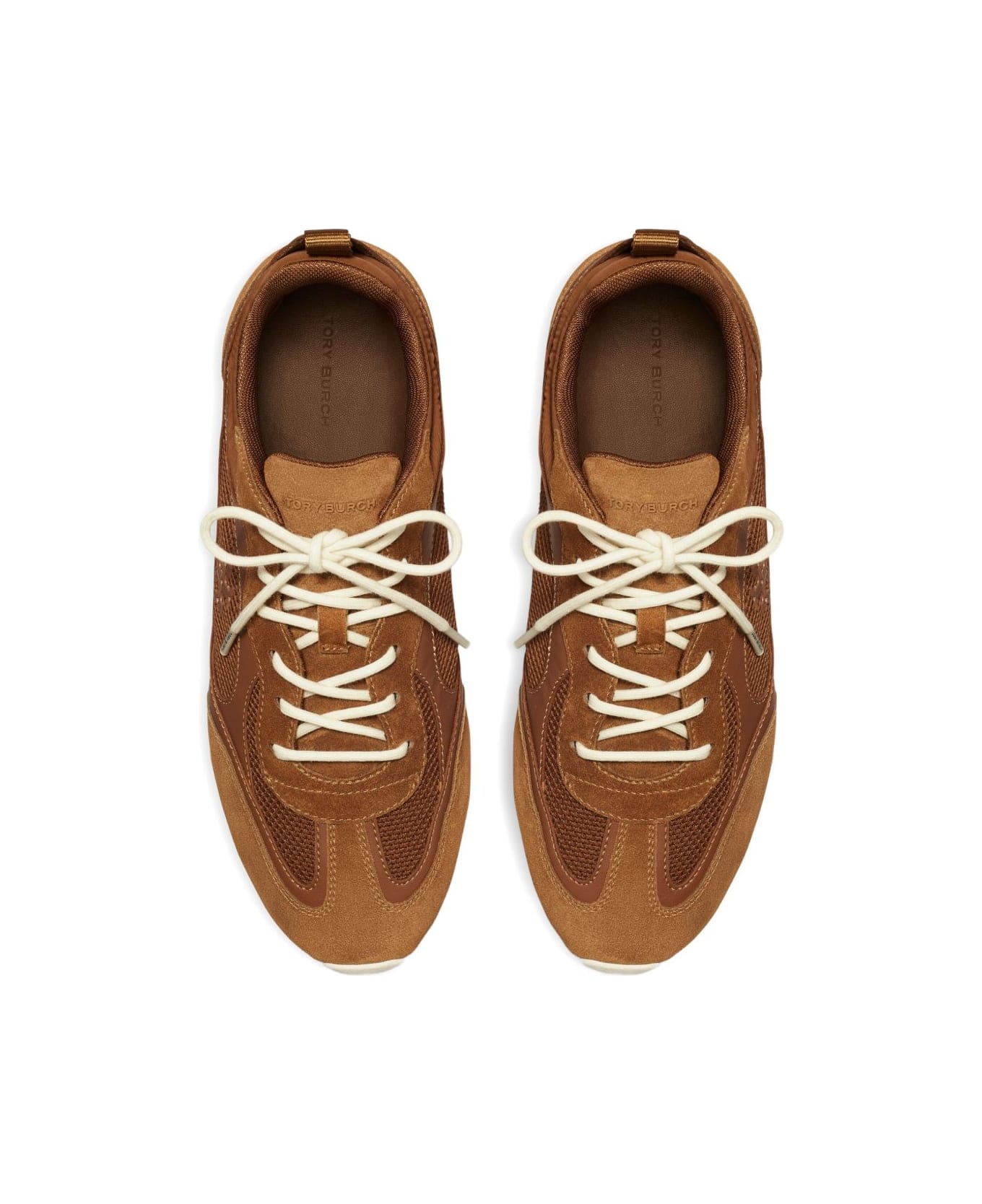 Tory Burch Tory Travel Sneakers - Leather Brown