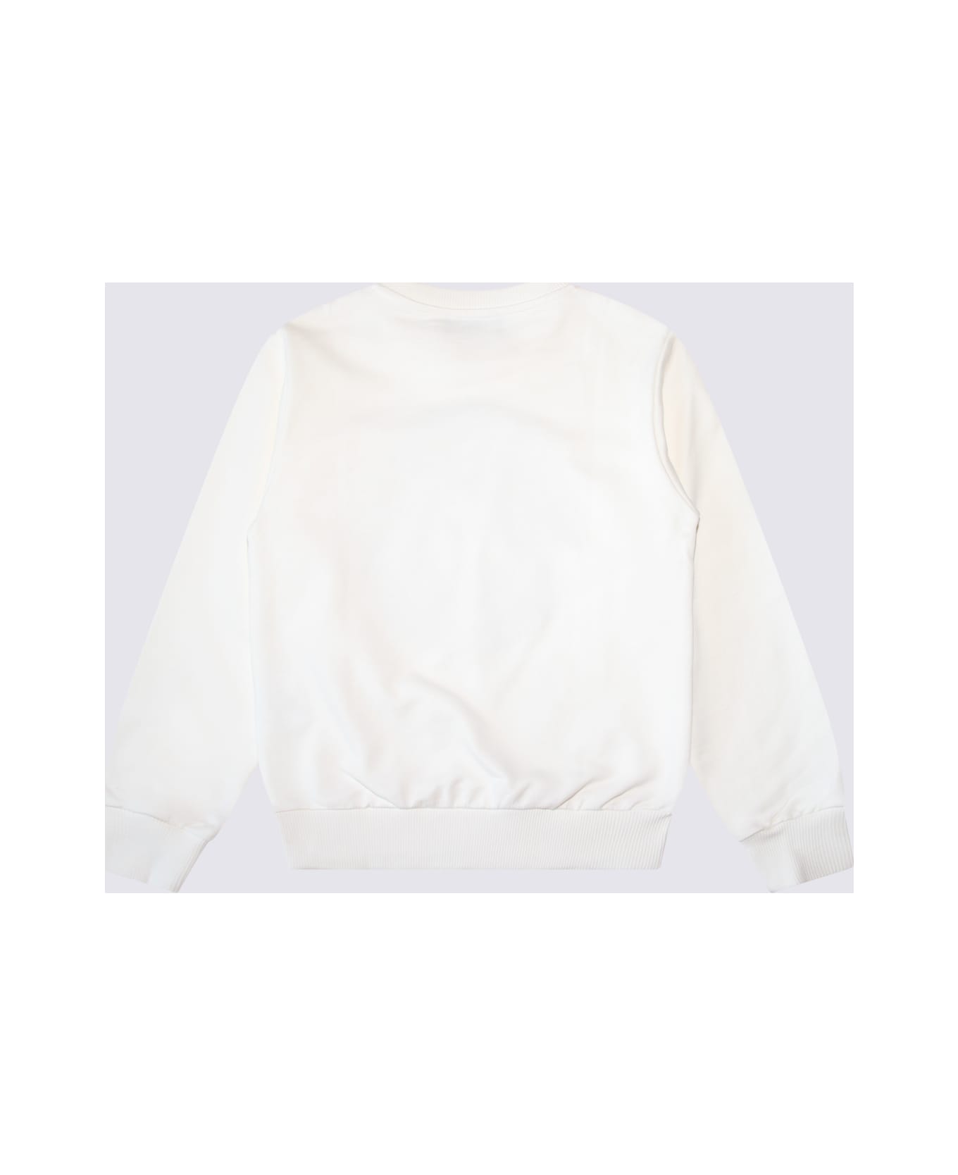 Versace White Cotton Sweatshirt - MultiColour ニットウェア＆スウェットシャツ