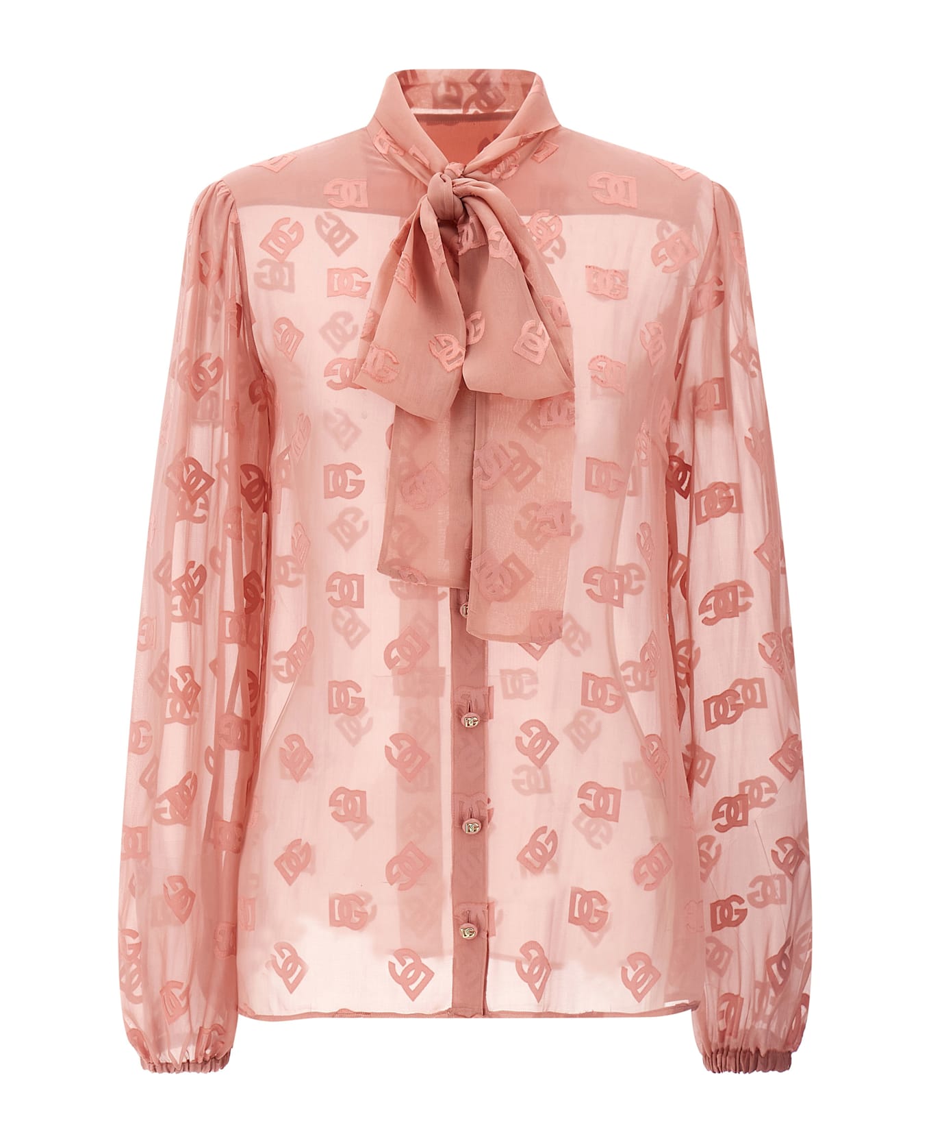 Dolce 
Gabbana Logo Shirt - Rosa Polvere