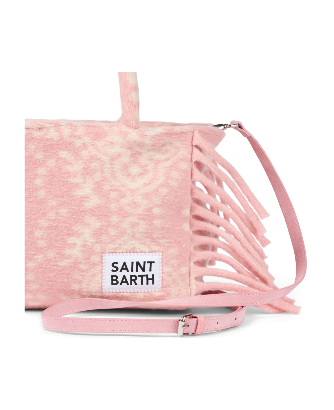 MC2 Saint Barth Colette Blanket Handbag With Bandanna Print - PINK