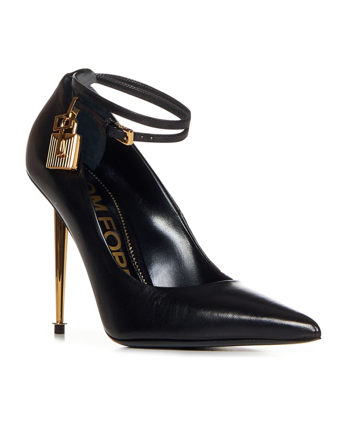 Tom Ford Padlock Décolleté - Black