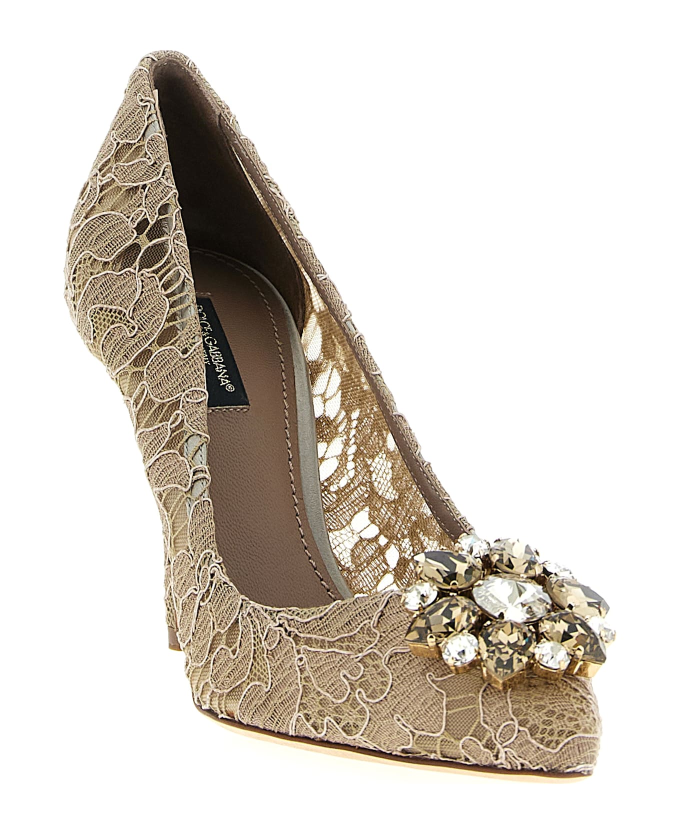 Dolce & Gabbana Bellucci Pumps - Rainbow Collection - Beige