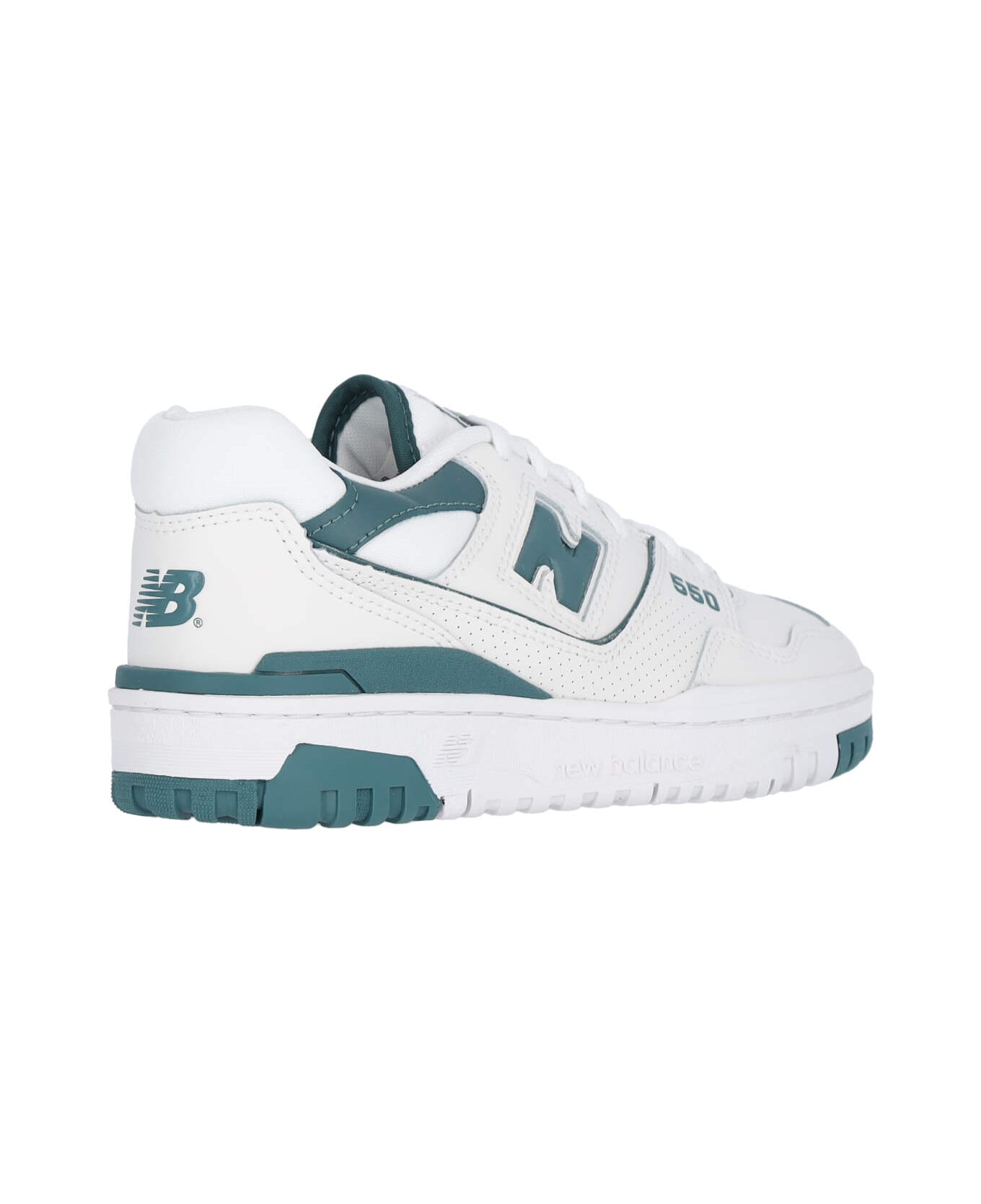 New Balance '550' Sneakers - White