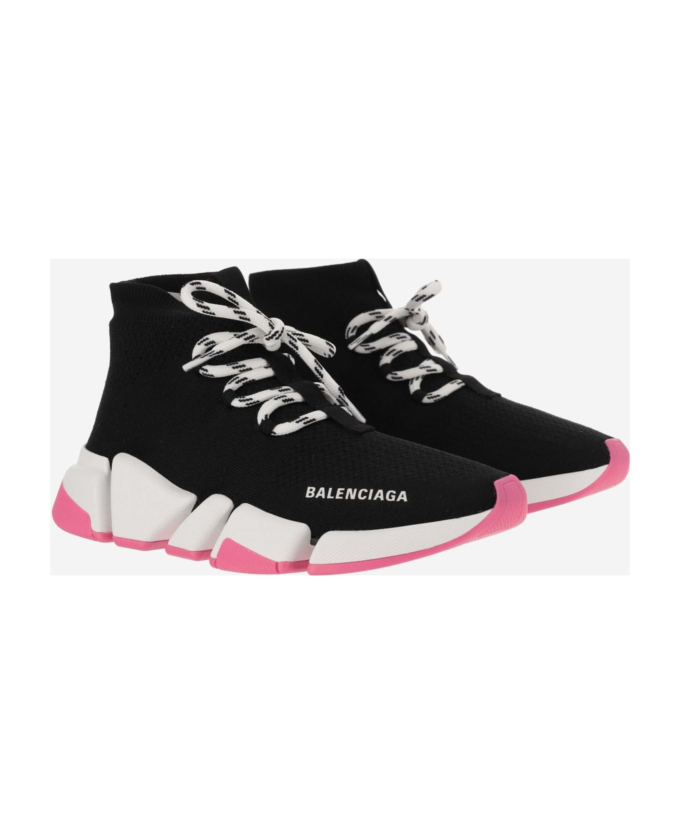 Balenciaga Recycled Mesh Speed 2.0 Lace-up Sneaker - Red スニーカー