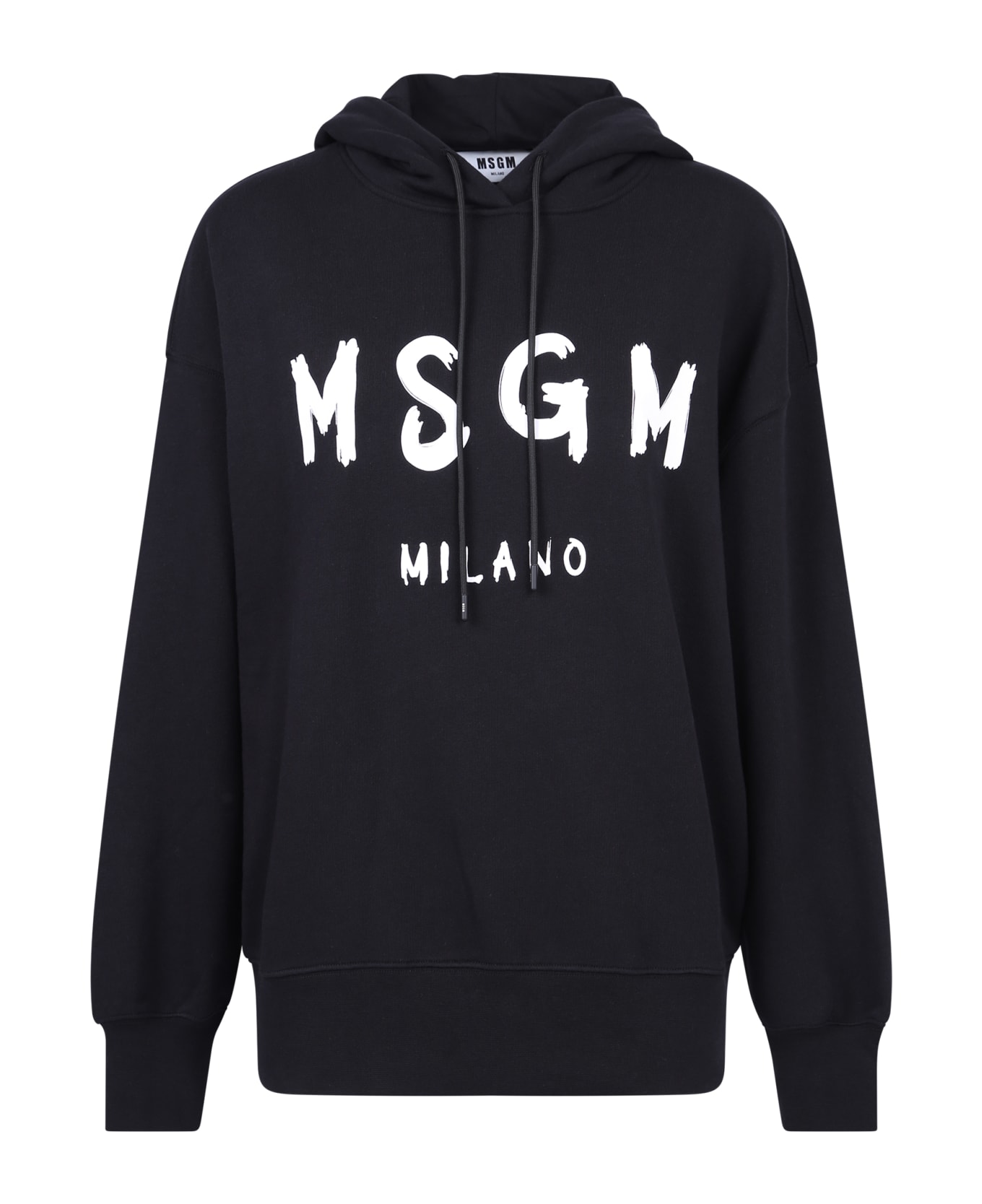 MSGM Relaxed Fit Sweatshirt - Black
