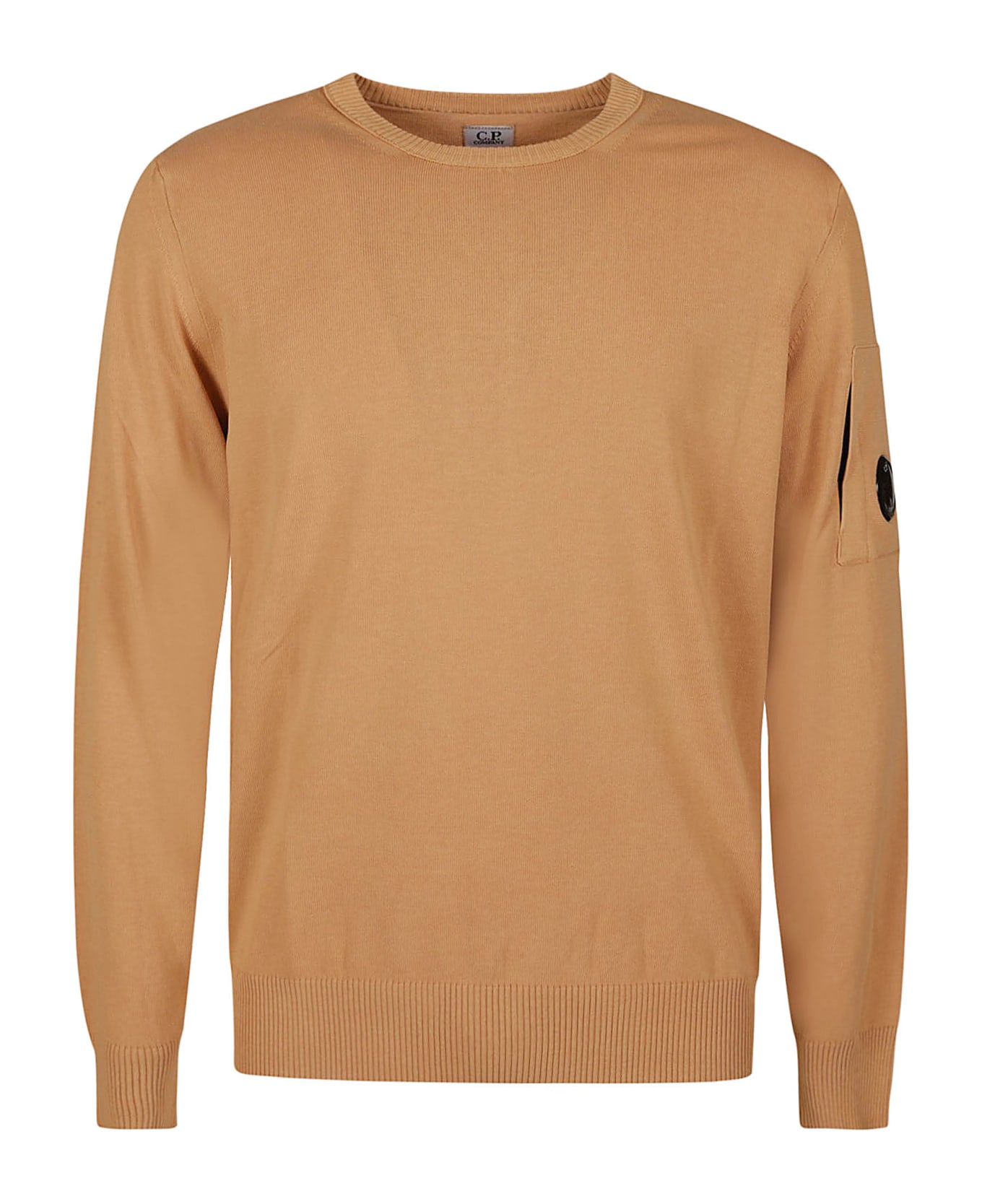 C.P. Company Old Dyed Crepe Sweatshirt - PASTRY SHELL フリース