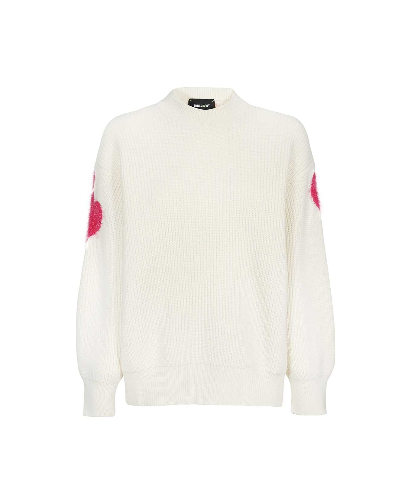 Barrow Turtleneck Sweater - White
