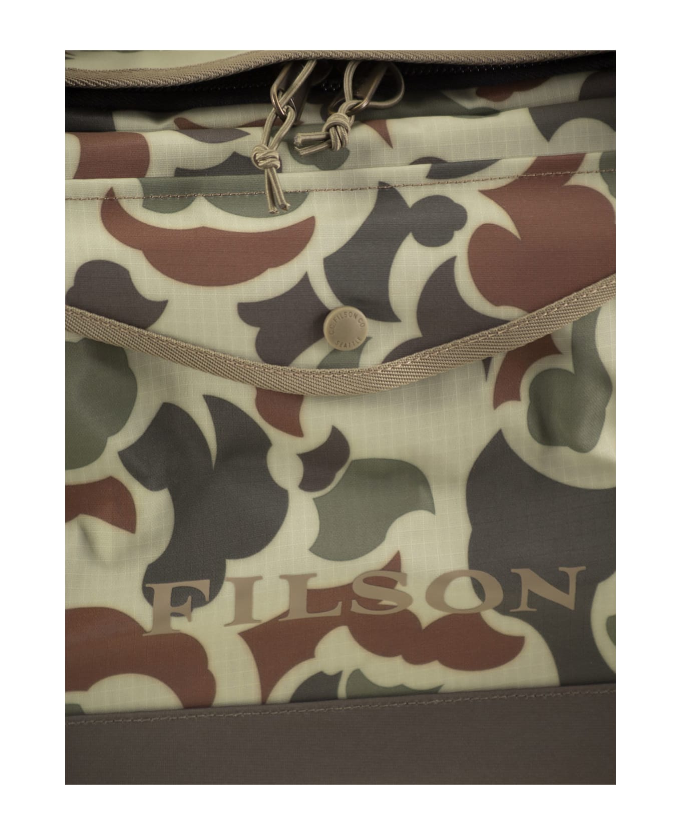 Filson Scout Duffle - Waterproof Fabric Duffle Bag - Military Green