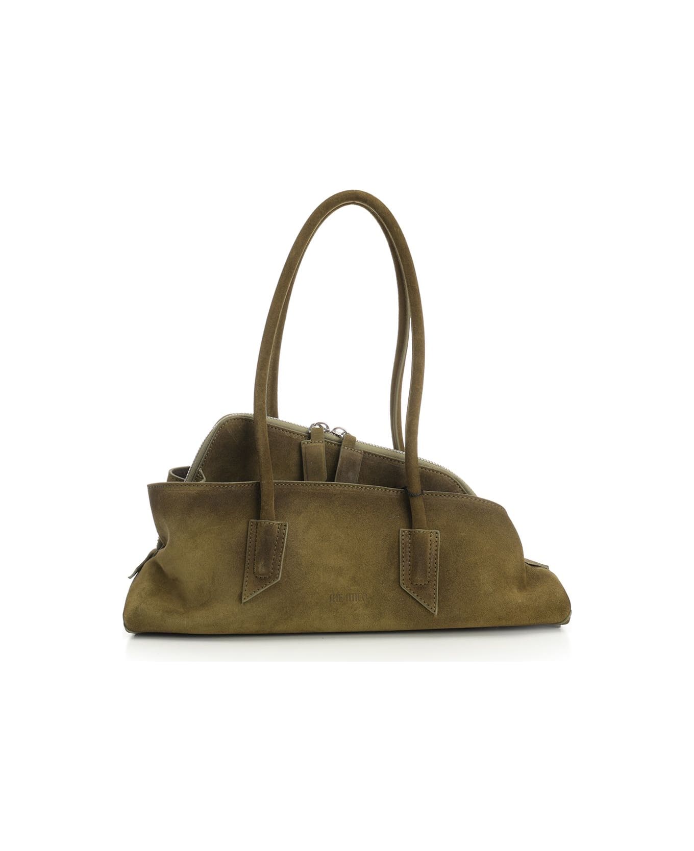 The Attico ''la Passeggiata Small'' Top Handle Bag - GREEN