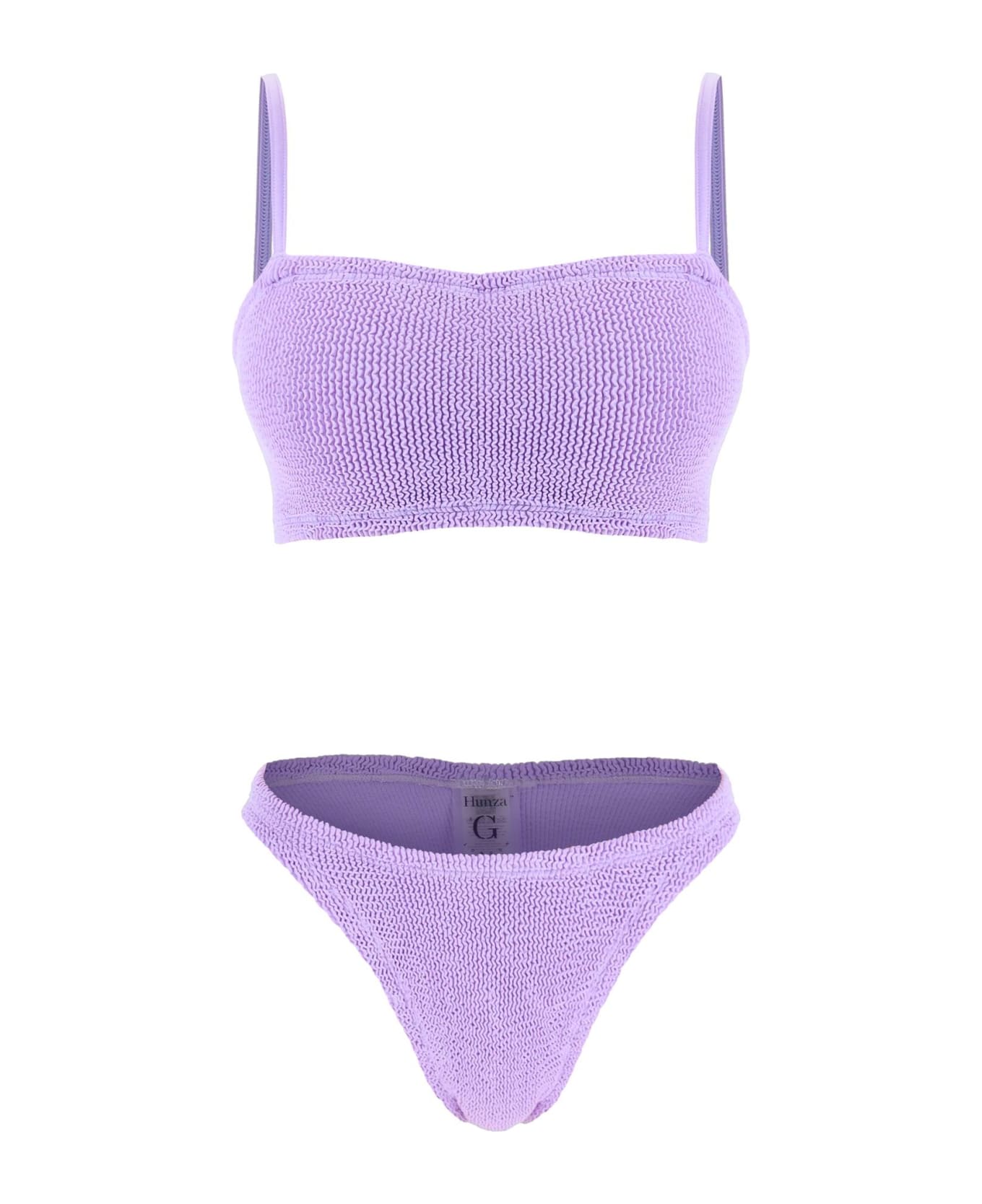 Hunza G Gigi Bikini Set - LILAC (Purple)