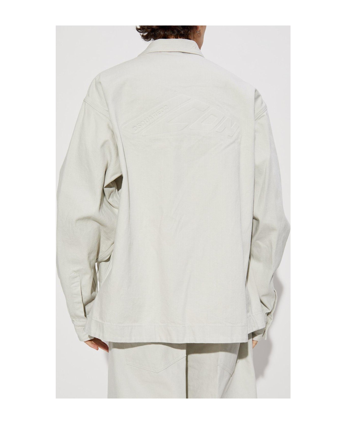 Dsquared2 Icon New Generation Overshirt - Off-White