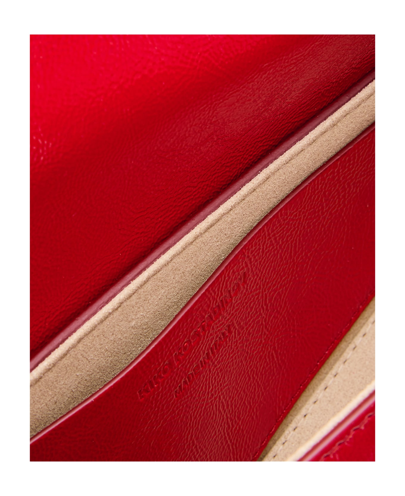 Kiko Kostadinov Trivia Leather Bag - Red トートバッグ