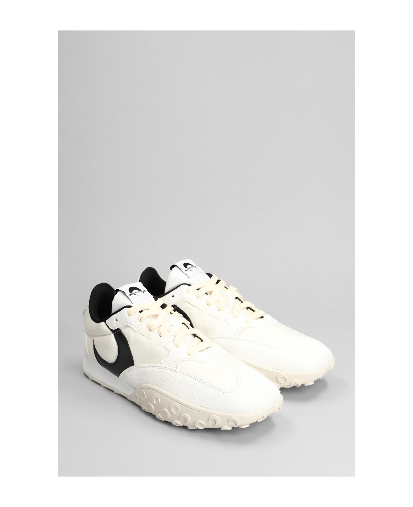 Marine Serre Low-top Moon Sneaker - ECRU
