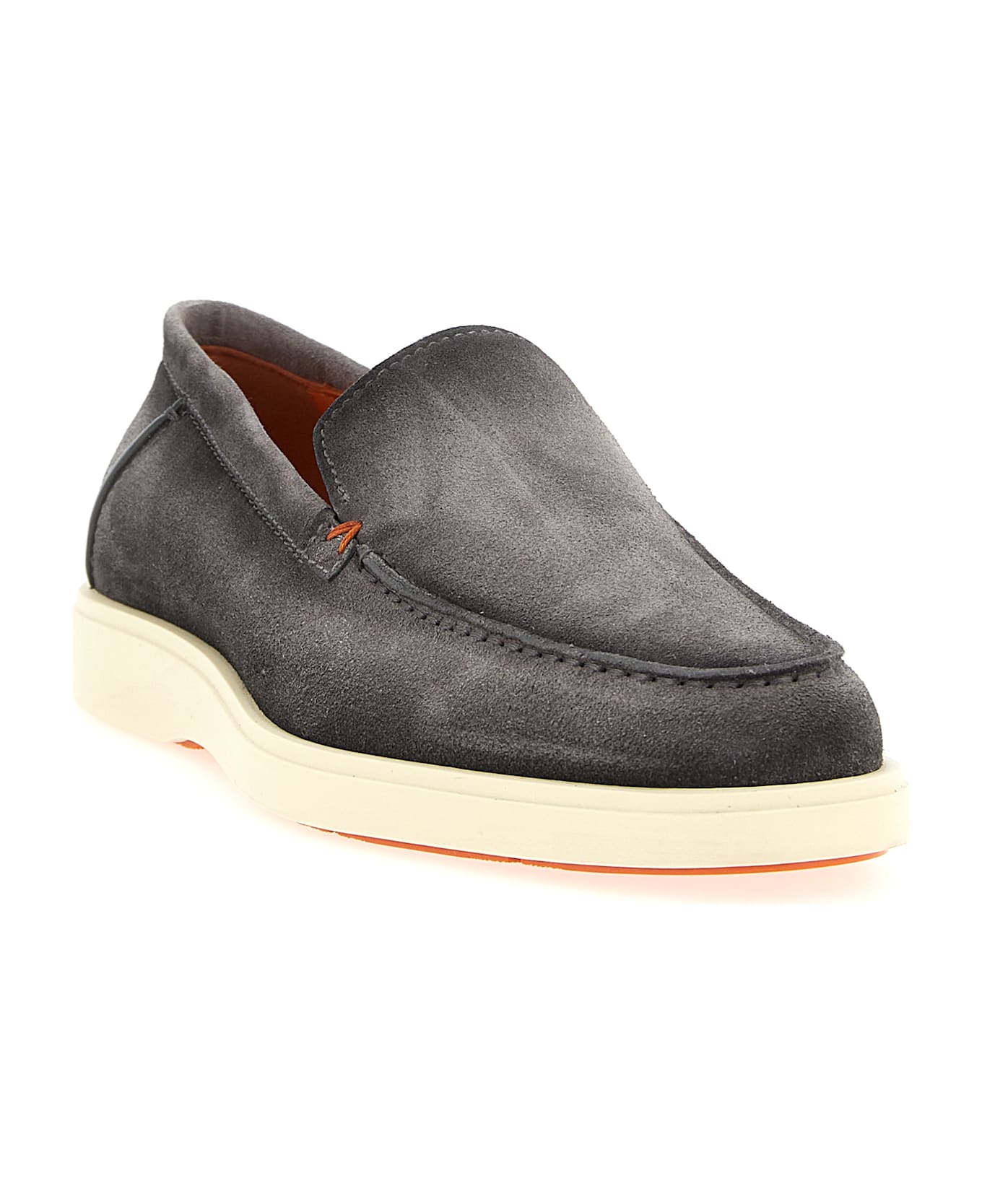 Santoni 'botanist' Loafers - Gray