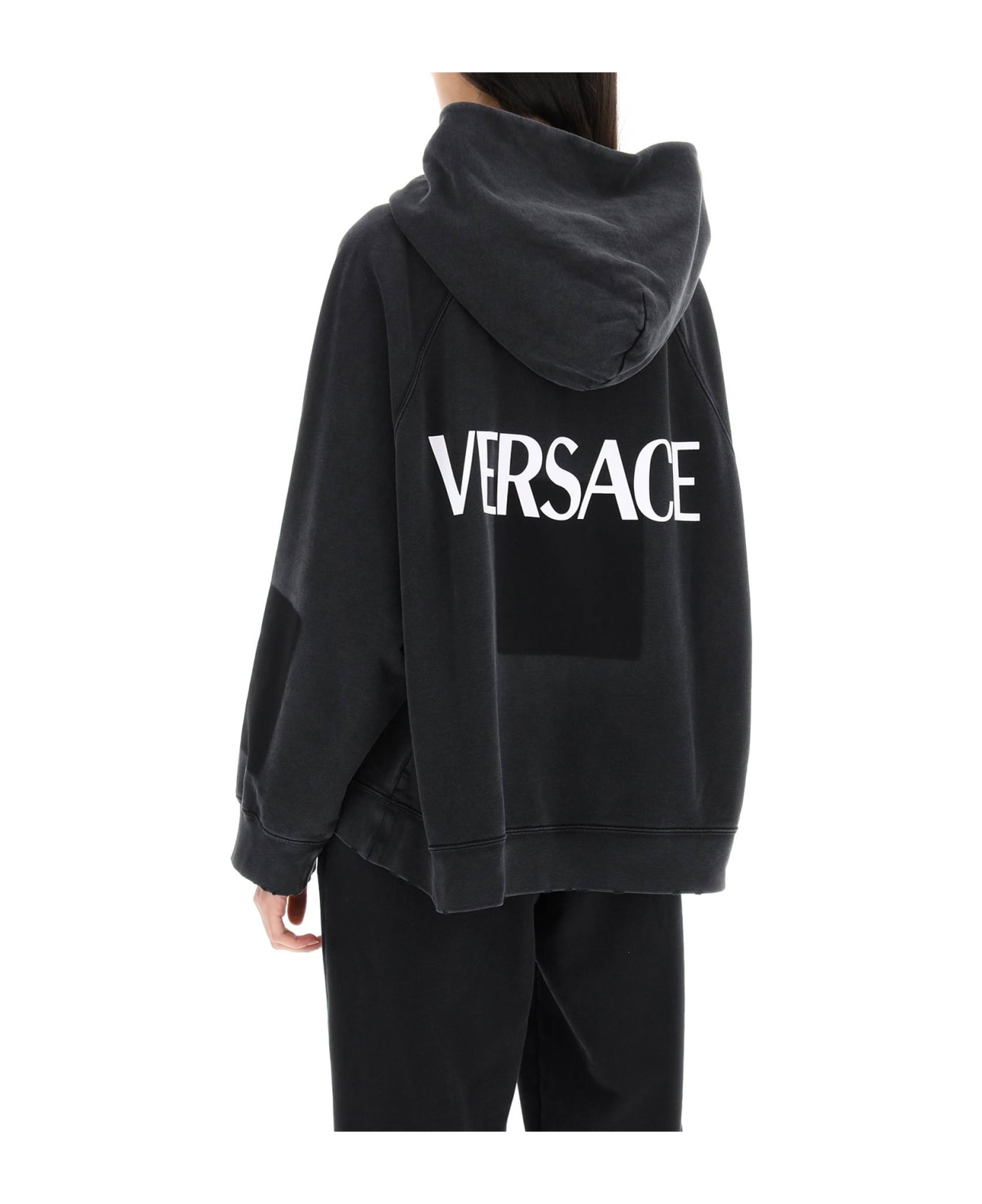 Versace Logo Hoodie italist