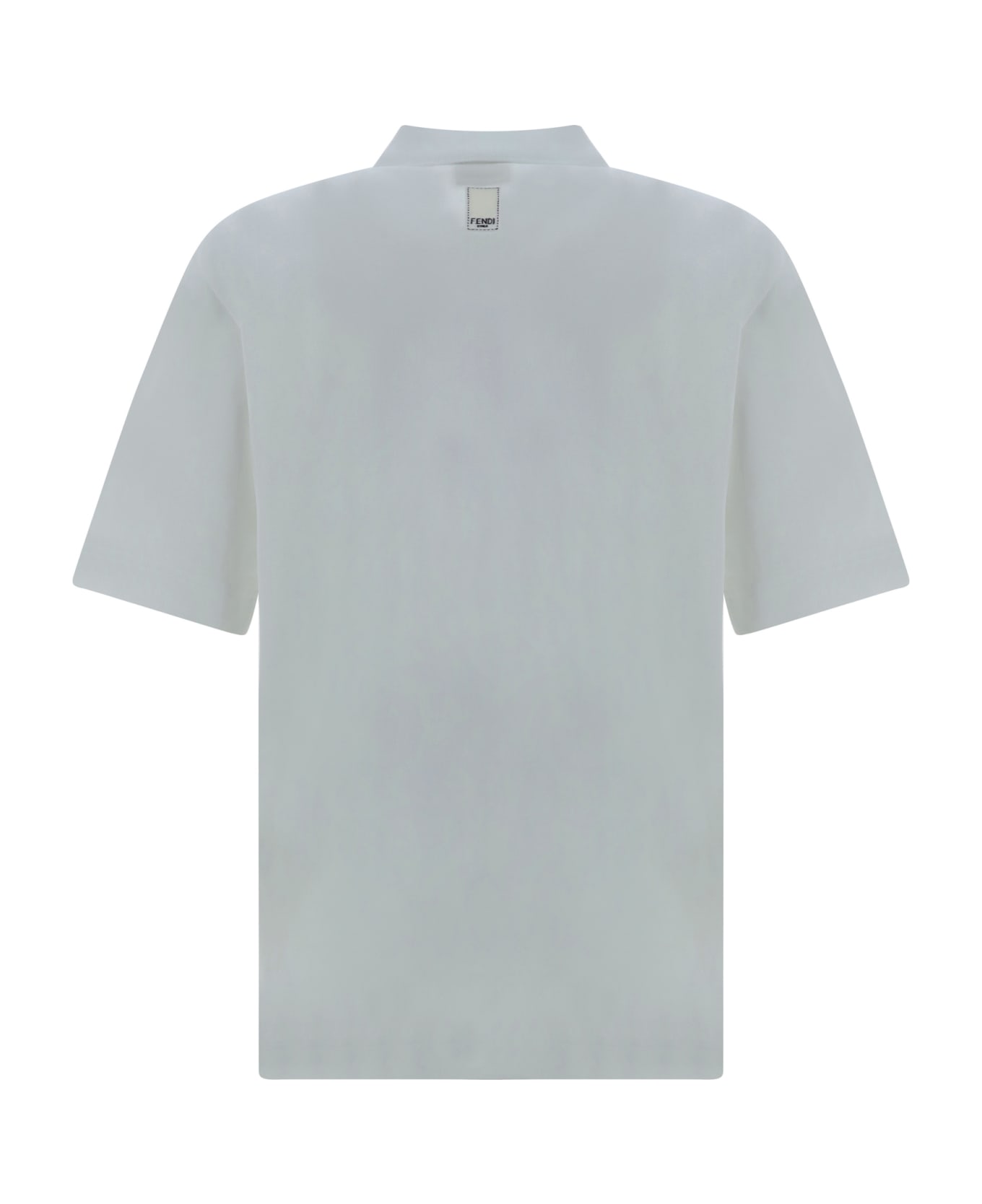 Fendi Polo Shirt - Bianco Ottico