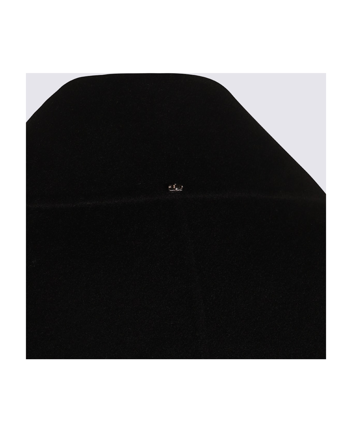 SportMax Black Wool Abate Coat - Black