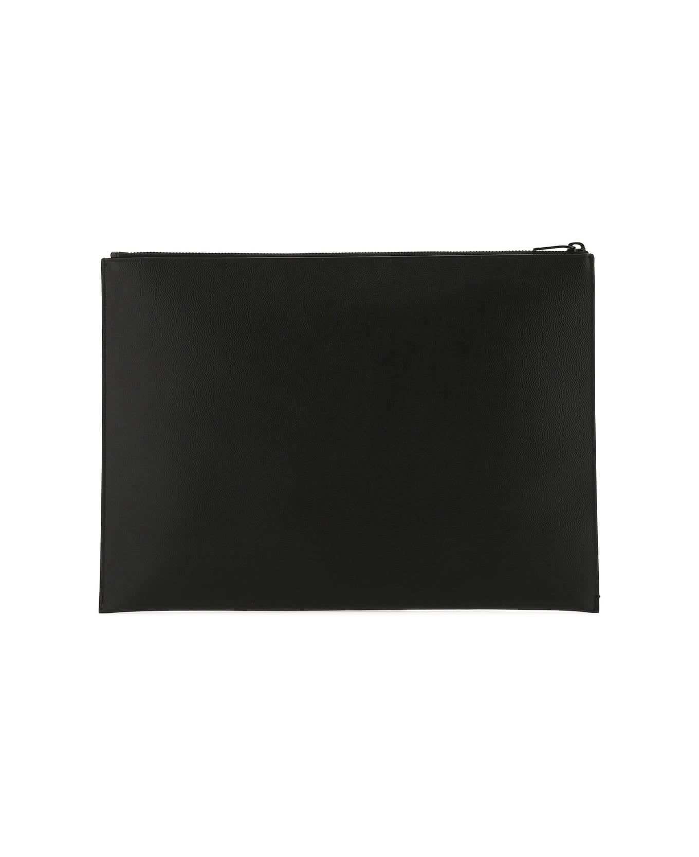 Saint Laurent Monogram Clutch Bag - Black