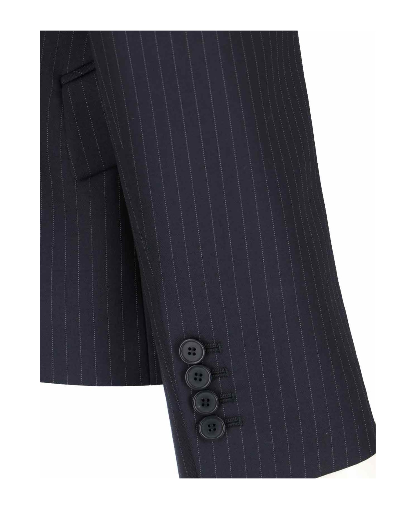 Alexander McQueen Single-breasted Blazer - Gray