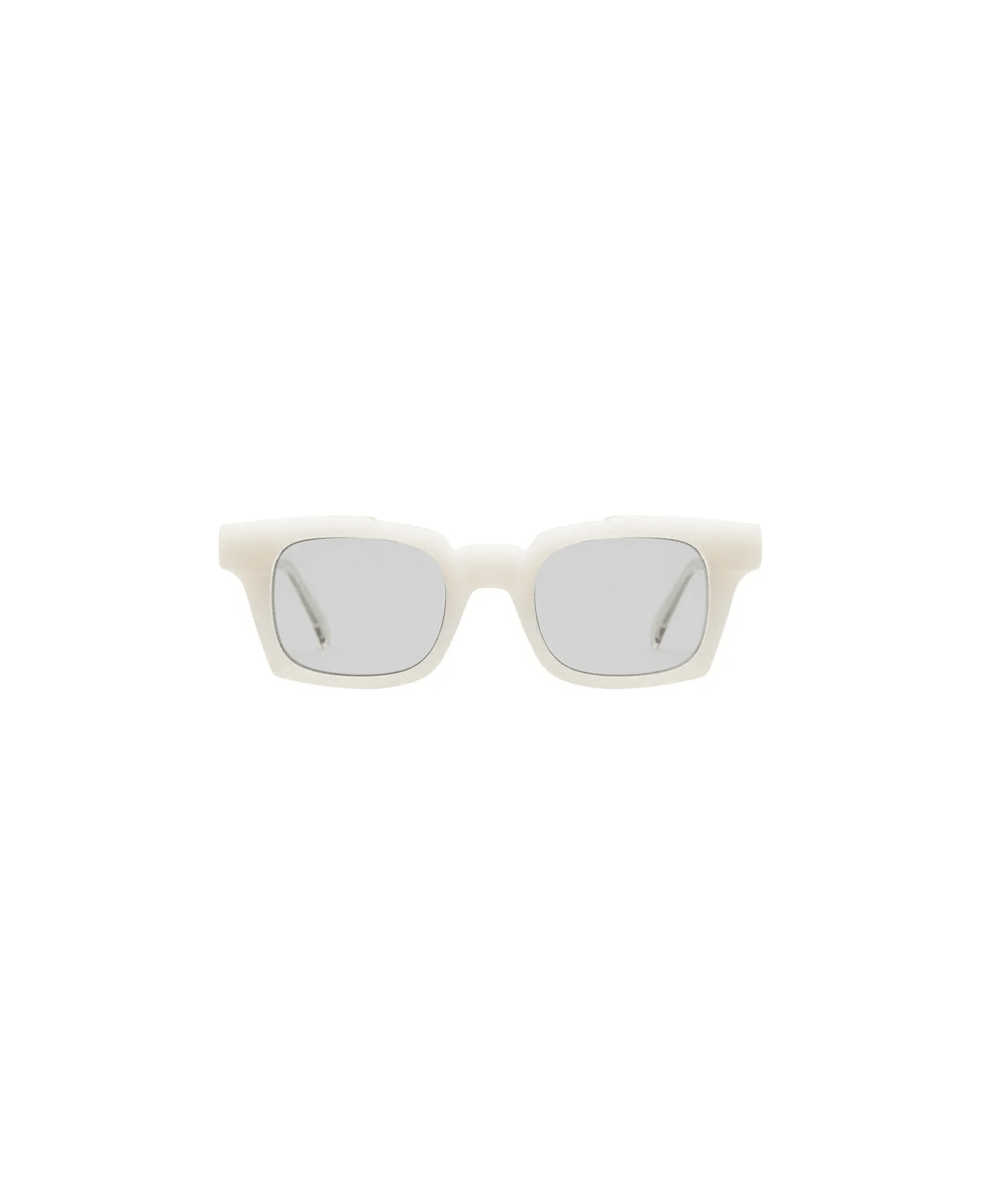Kuboraum Mask S3 - White Sunglasses - white/transparent grey
