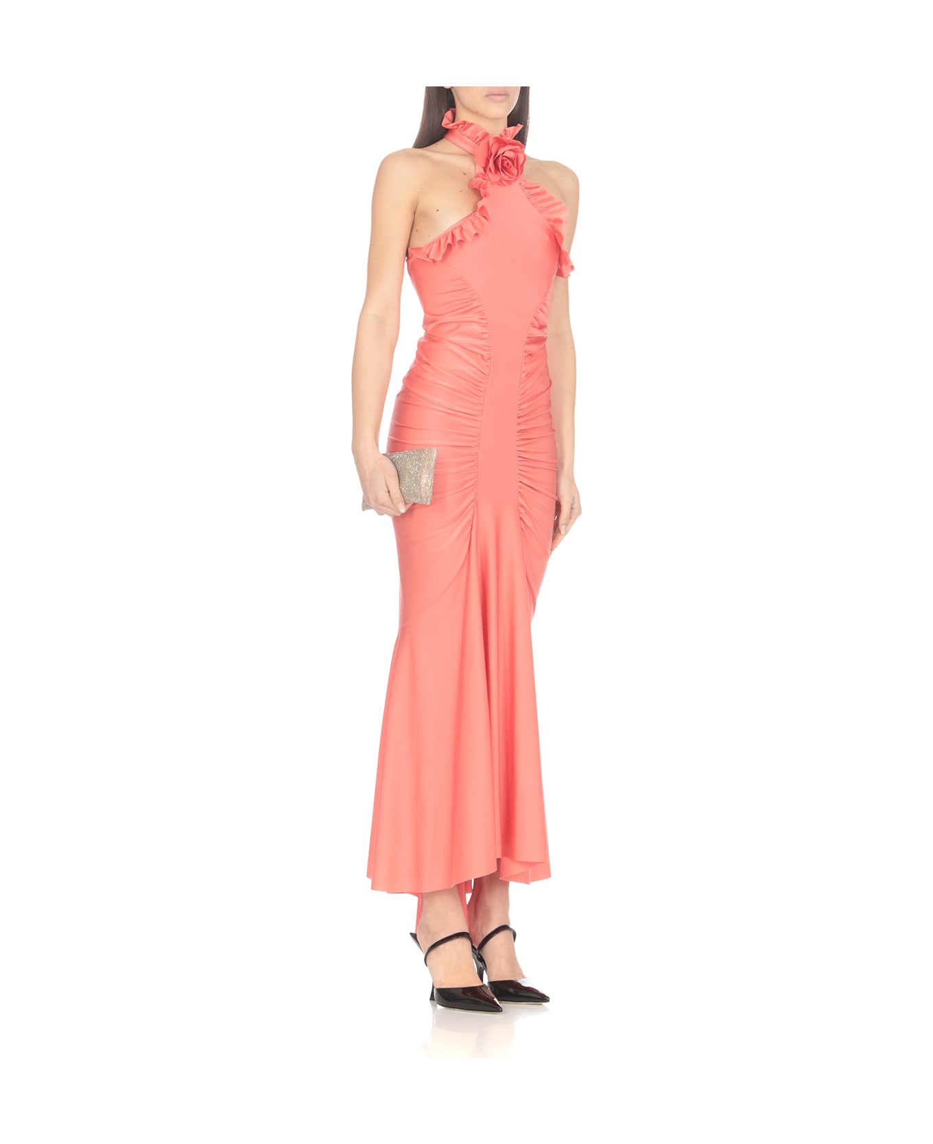 Philosophy di Lorenzo Serafini Ruffled Dress - Pink