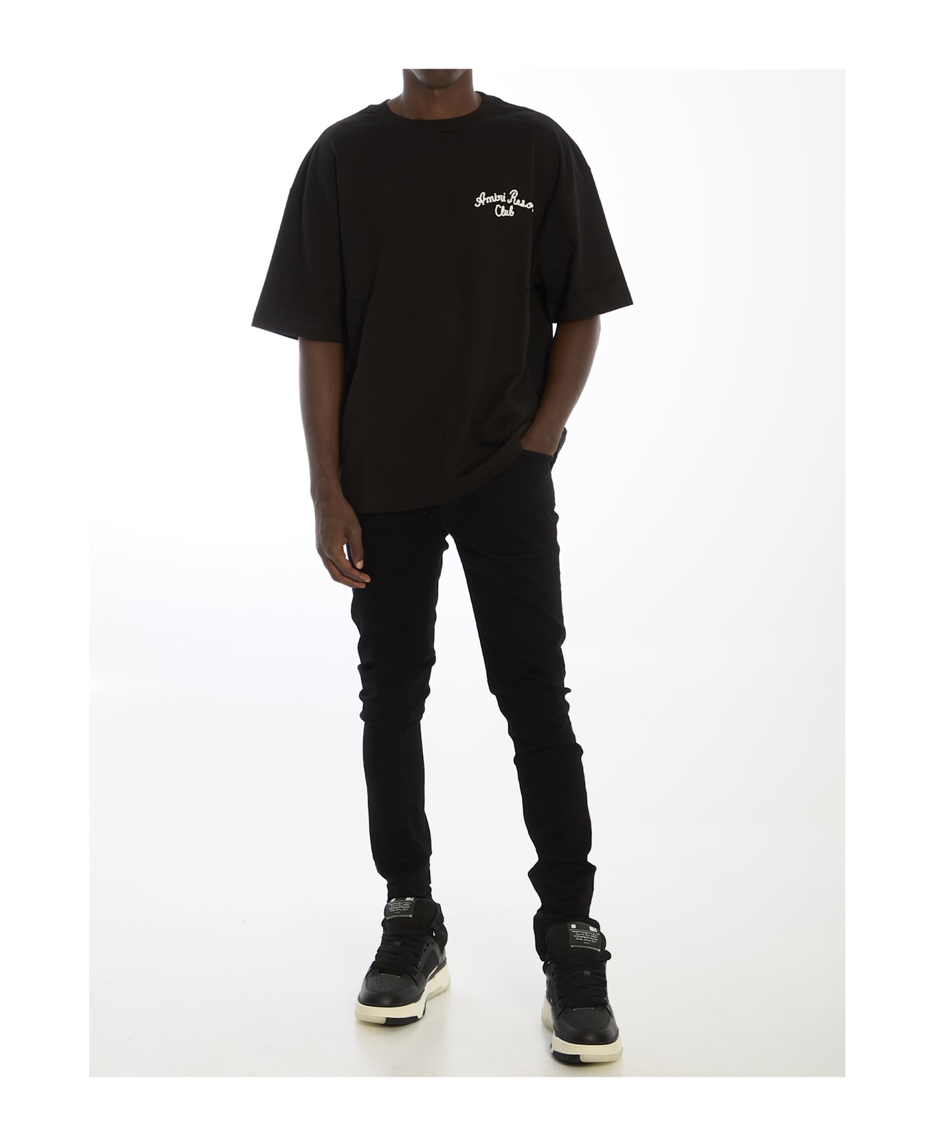 AMIRI Resort Club T-shirt - BLACK