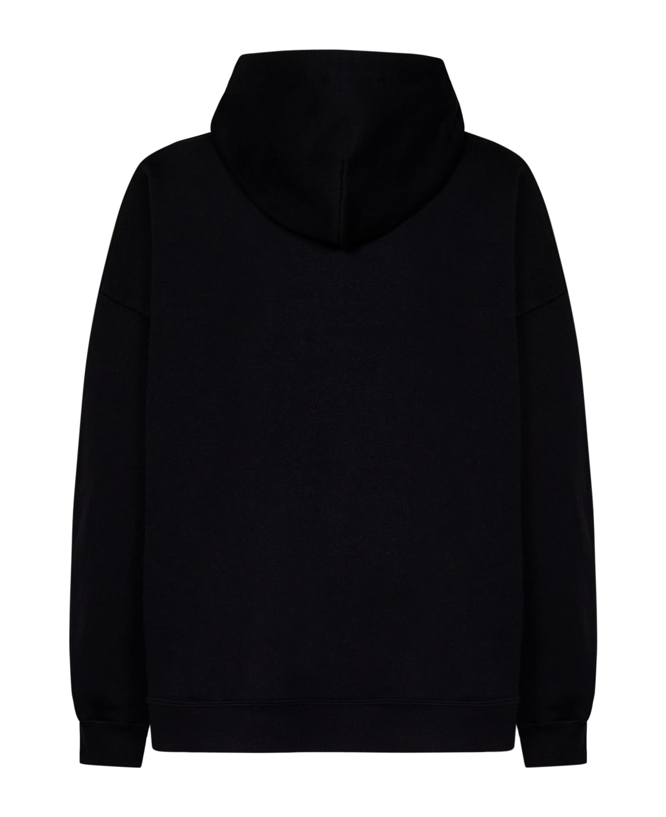 GCDS Logo Lounge Sweatshirt - BLACK フリース