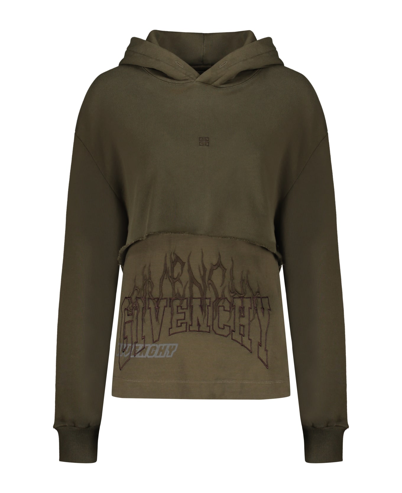 Givenchy Cotton Hoodie - green