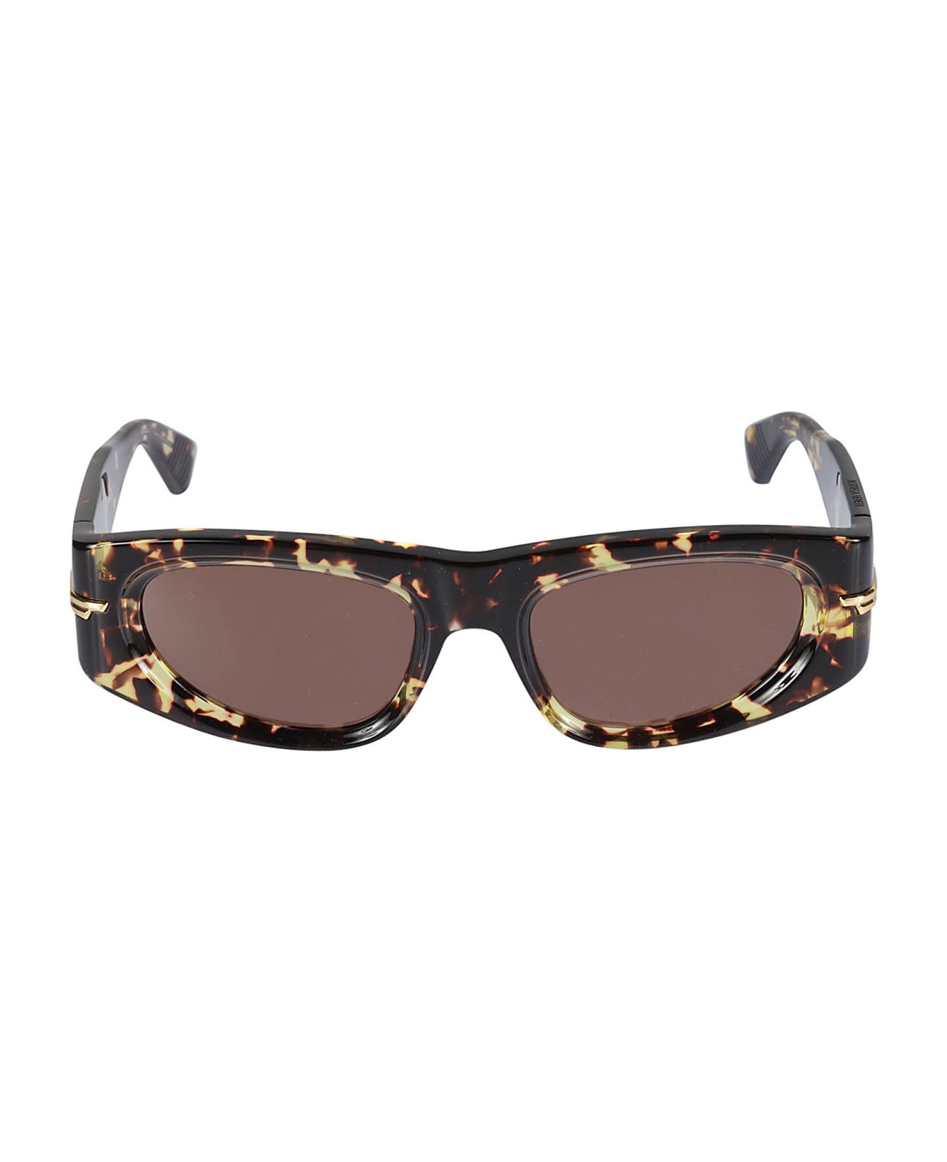 Bottega Veneta Eyewear Geometric Cat-eye Sunglasses - HAVANA-HAVANA-BROWN サングラス