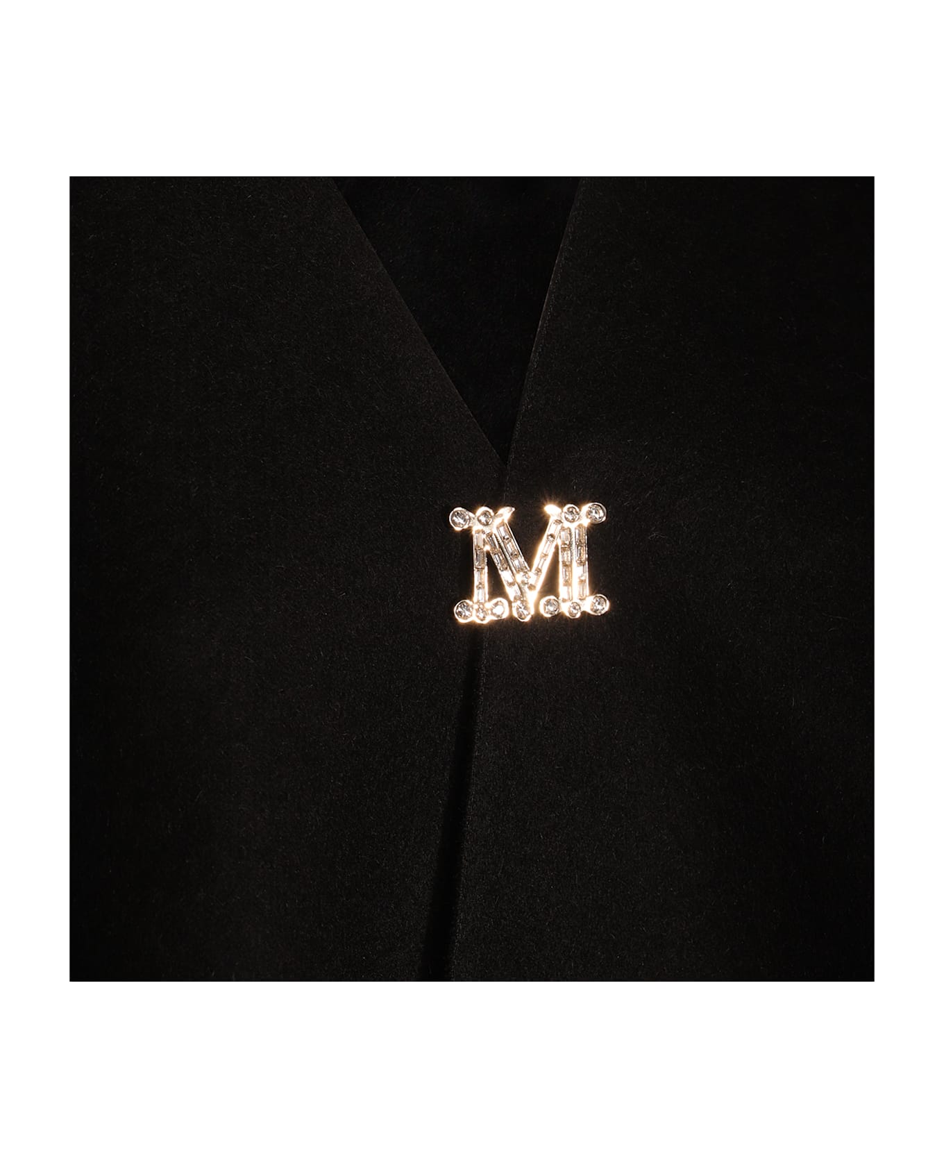 Max Mara Black Serra Capes - Black コート