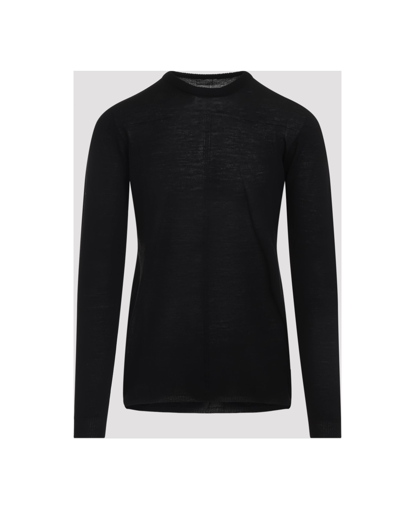 Rick Owens Biker Level Sweater - Black