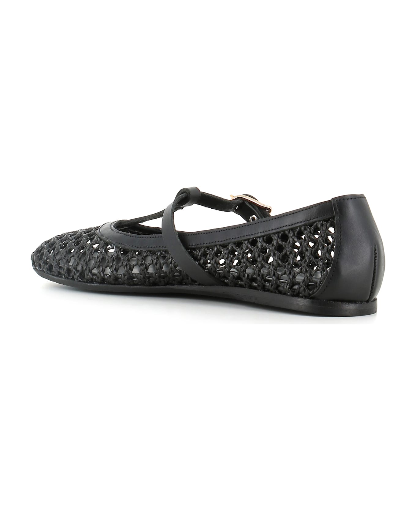 Ancient Greek Sandals Ballerin Aerati - Black