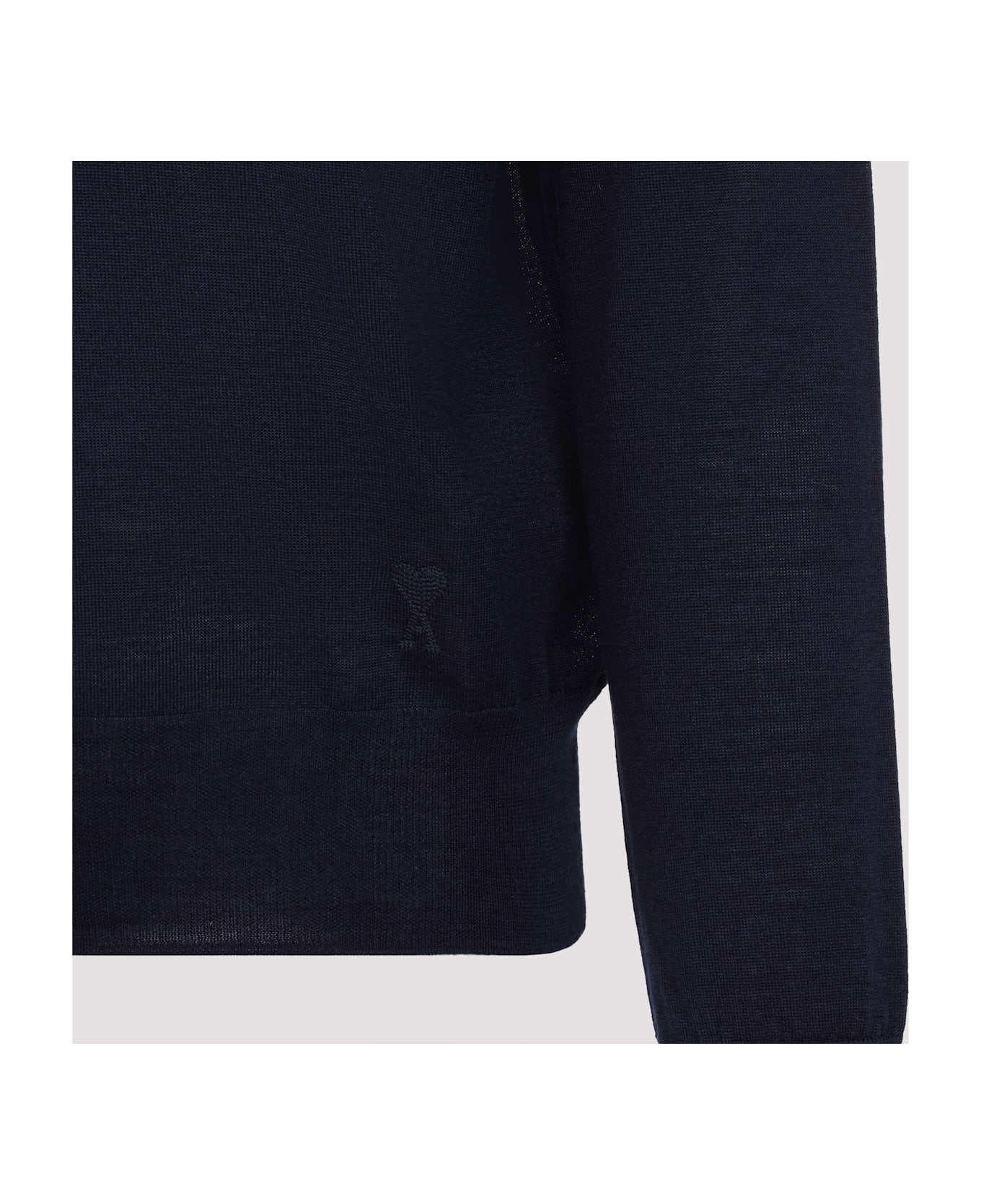 Ami Alexandre Mattiussi Tonal Adc Polo - Navy Blue