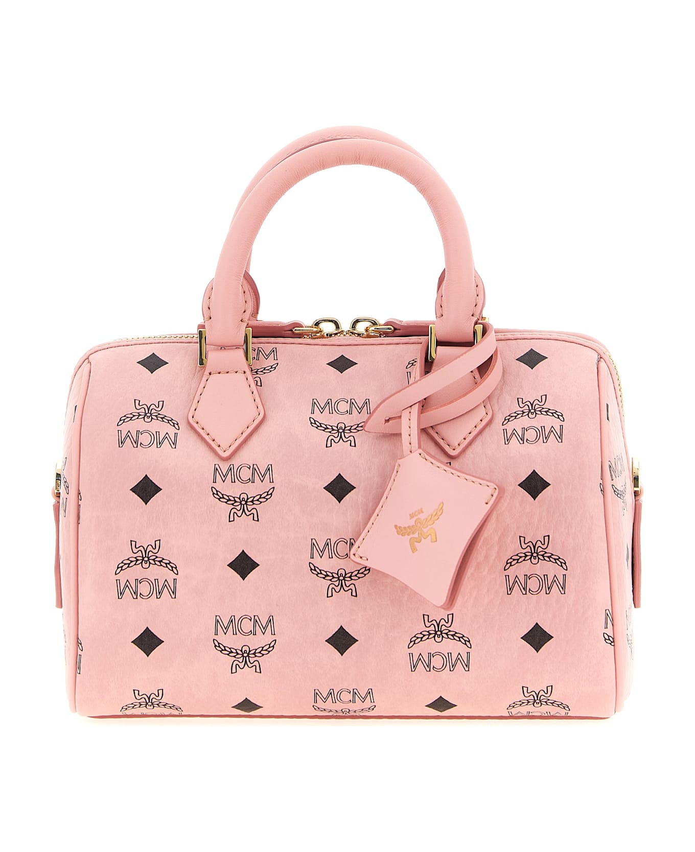 MCM 
ella Boston
 Handbag - PINK