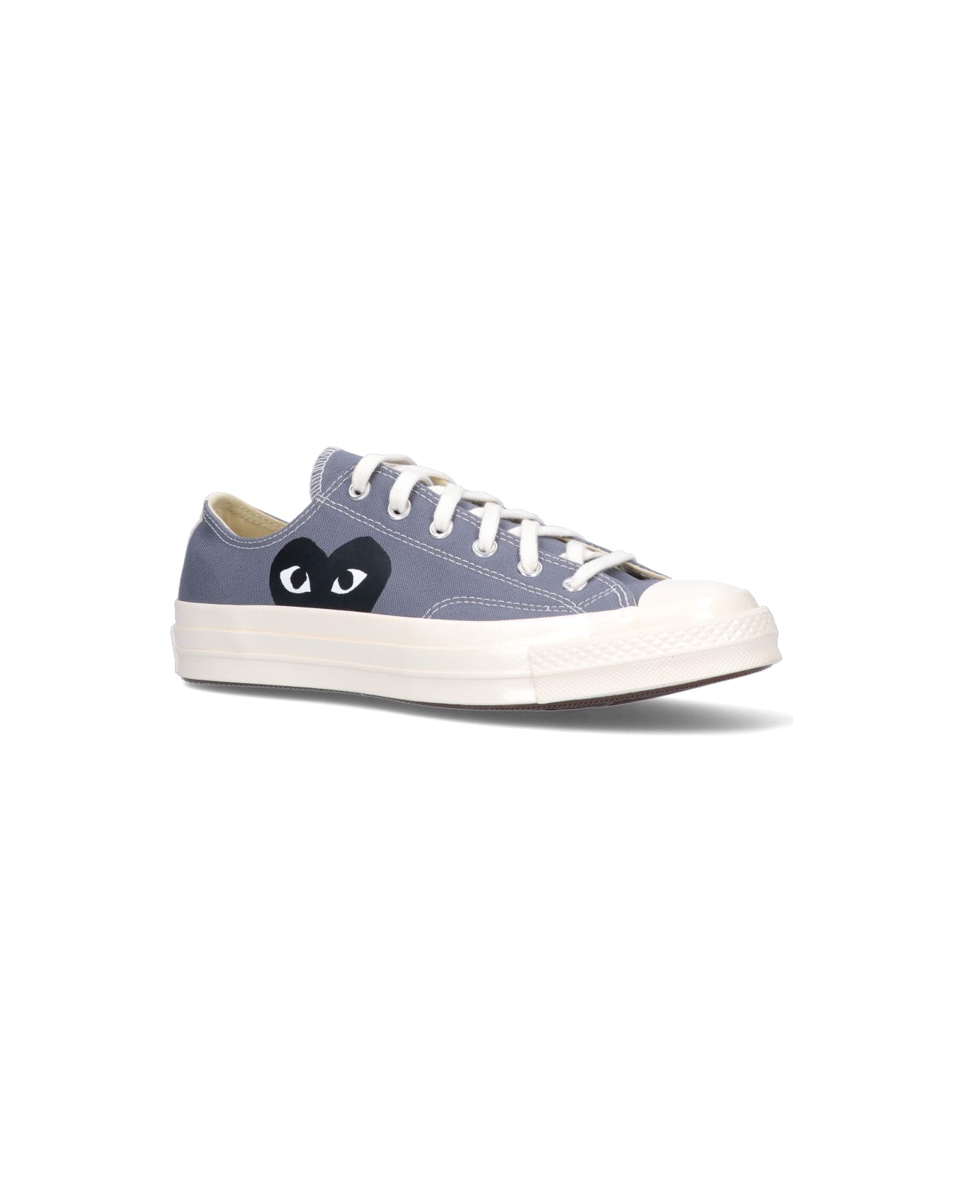 Comme des Garçons Play Low Top Chuck Taylor Sneakers - Gray