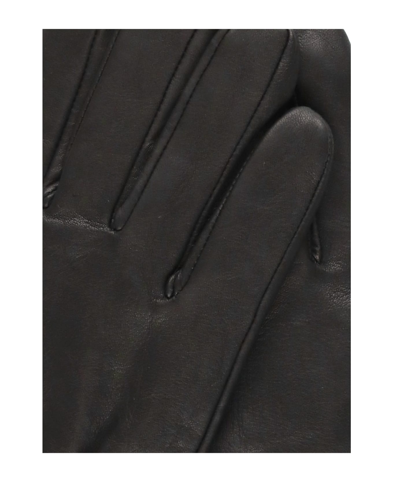 Orciani Drummed Gloves - Black