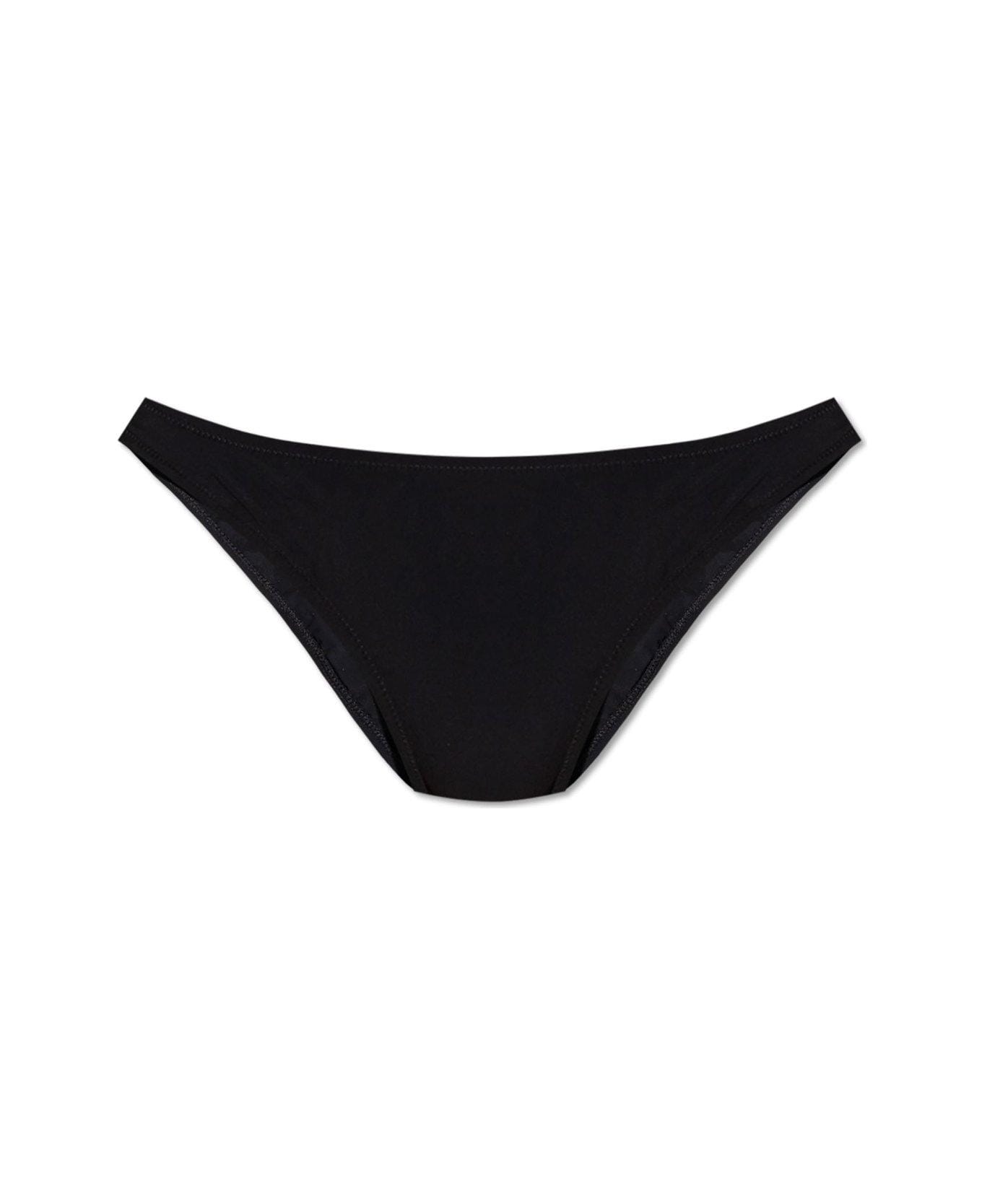 Tory Burch Stretched Bikini Bottoms - Black