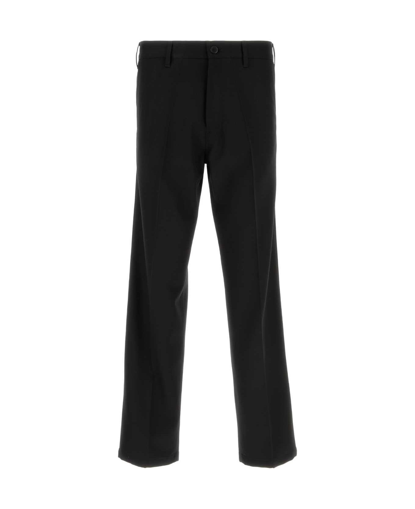 Prada Black Gabardine Pant - NERO