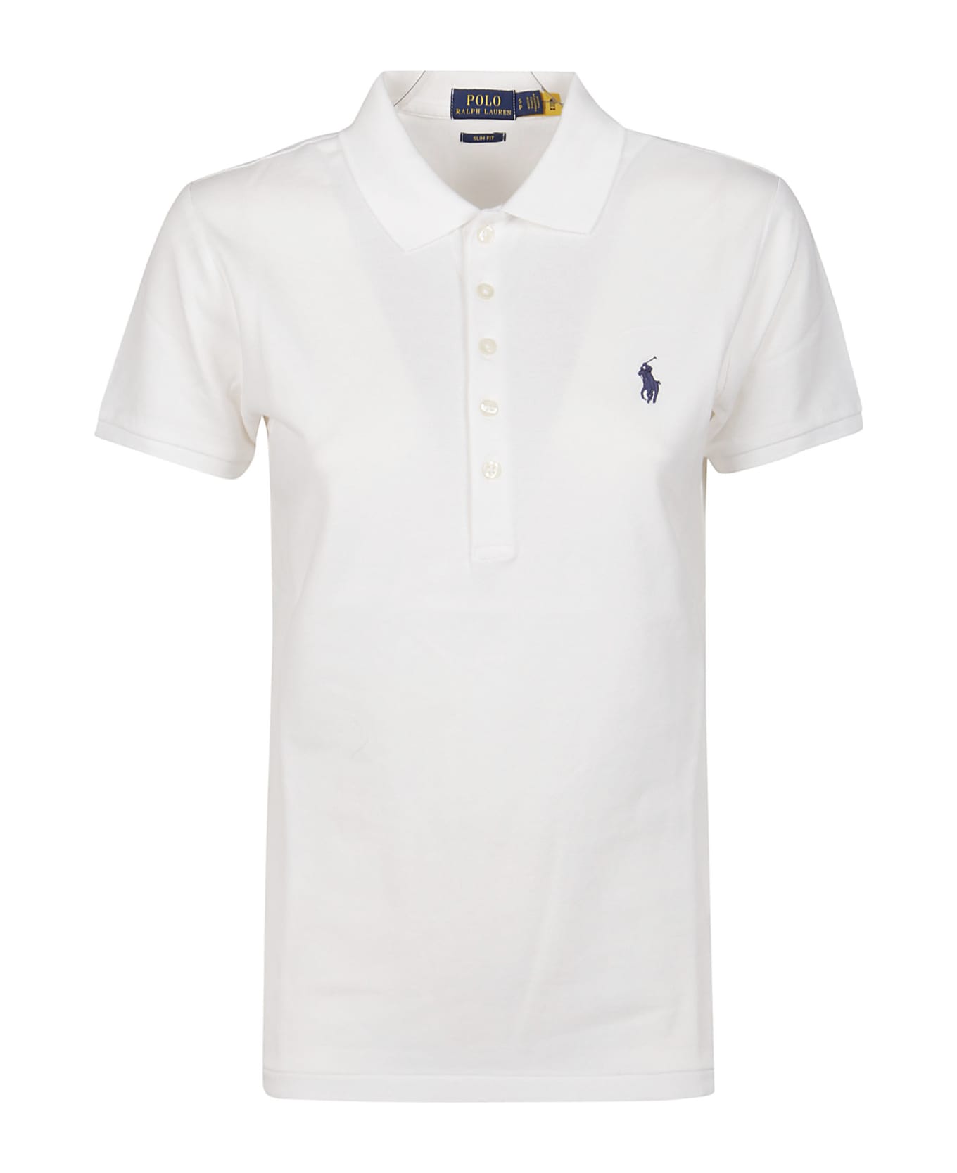 Polo Ralph Lauren Julie Slim Polo Shirt - White
