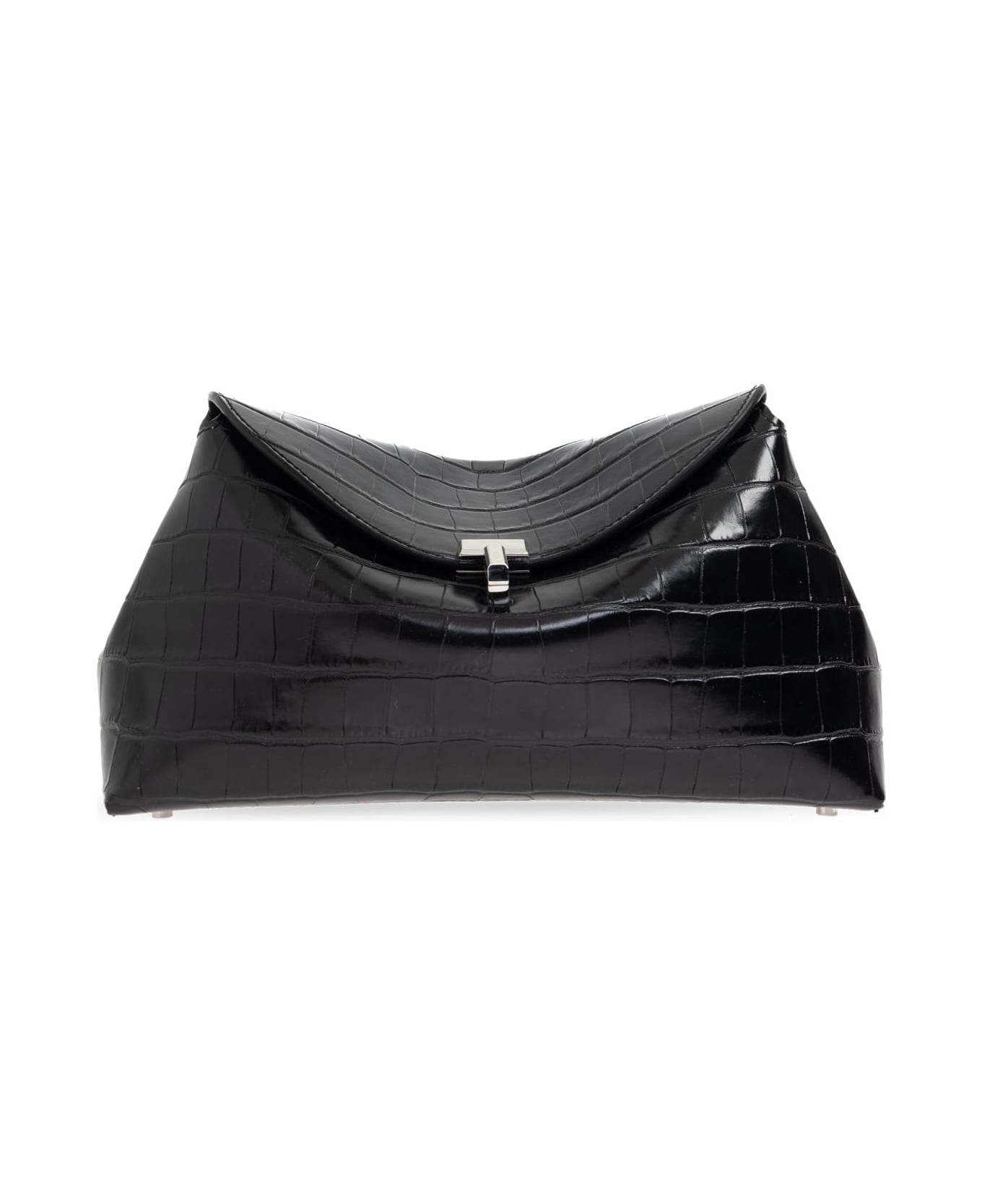 Totême Toteme Shoulder Bag 
t-lock
 - Black