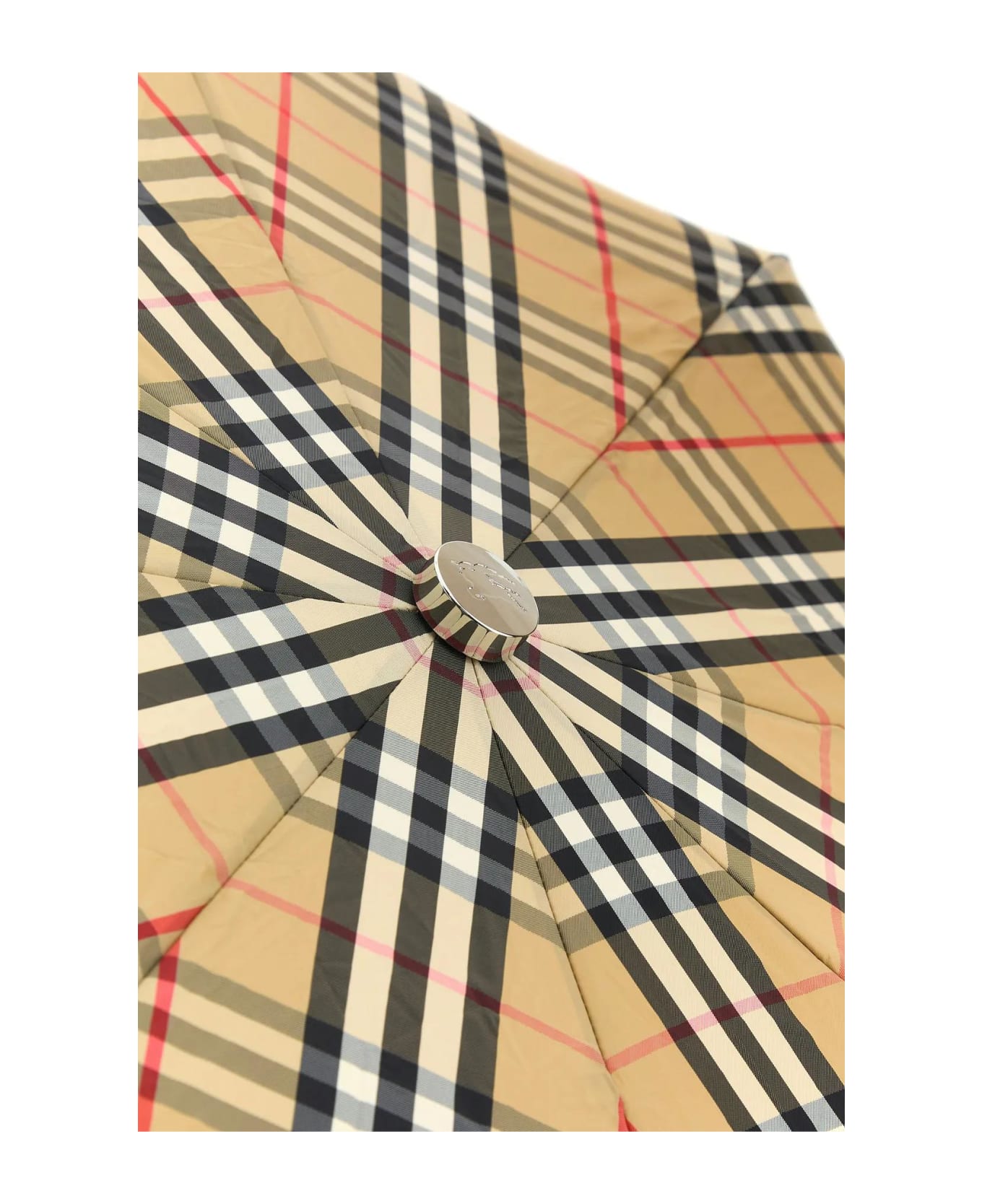 Burberry Printed Nylon Umbrella - Beige