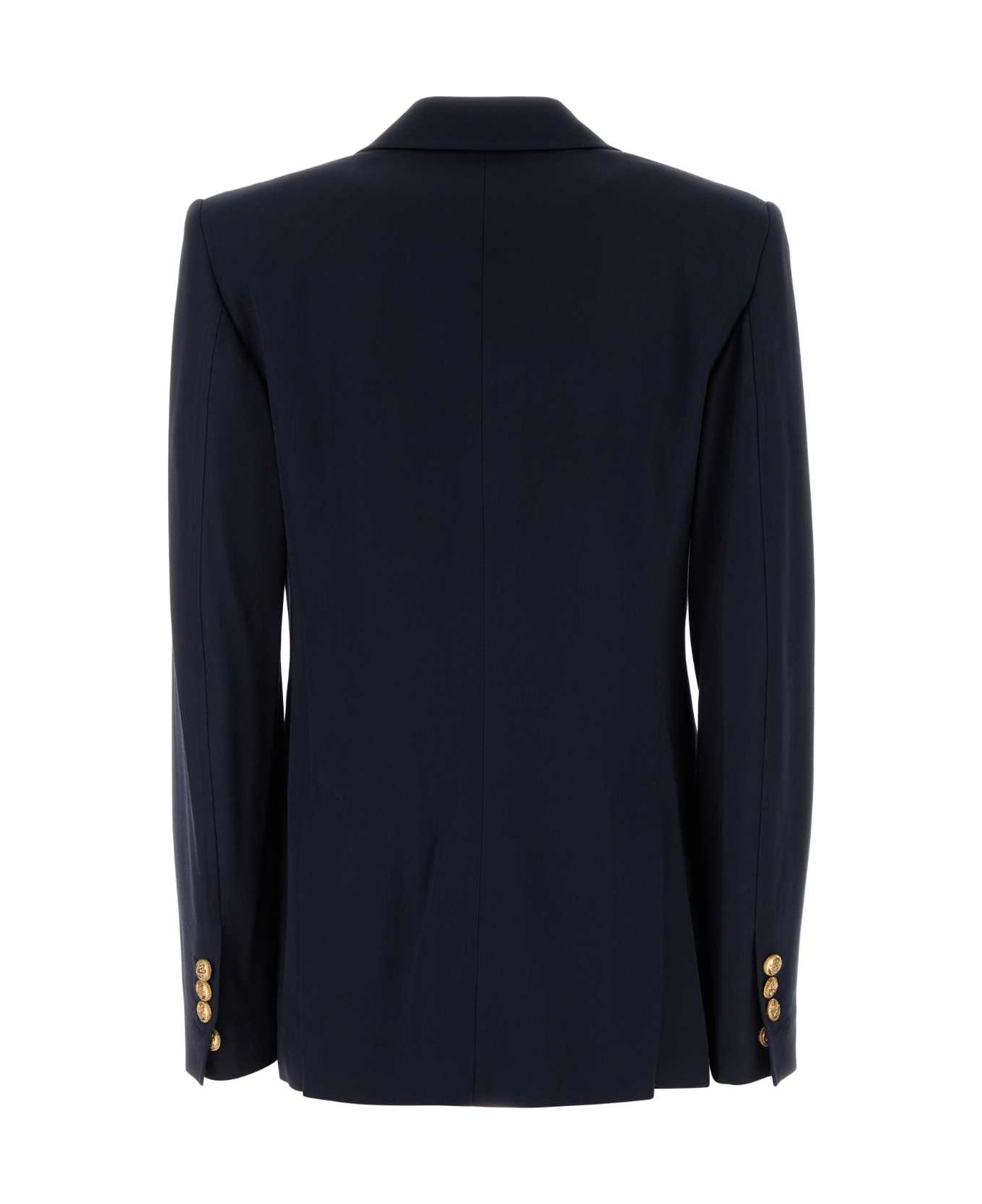 Dsquared2 Navy Blue Wool Blazer - DEEPBLUE