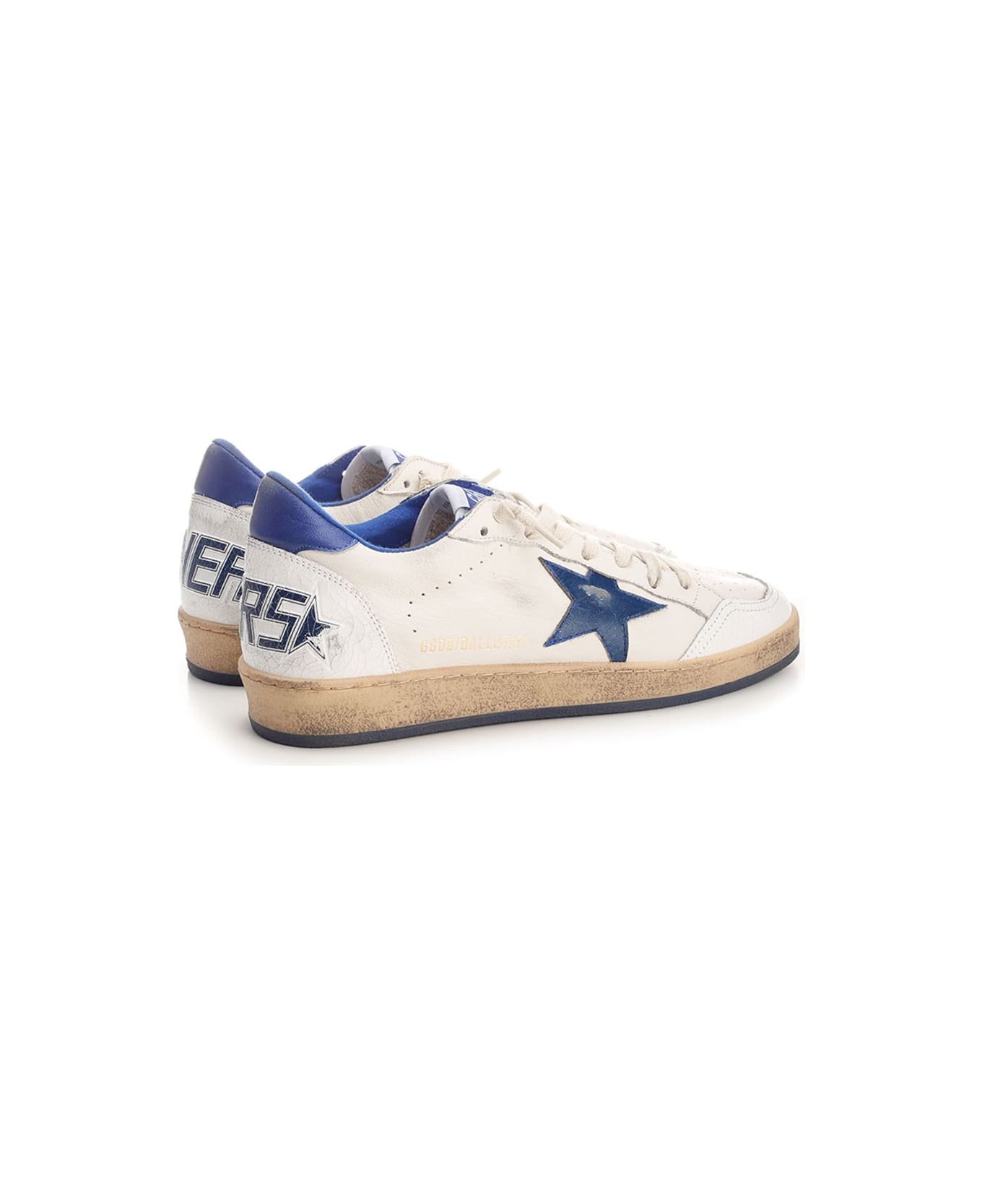 Golden Goose 
ballstar
 Sneaker - WHITE/BLUETTE