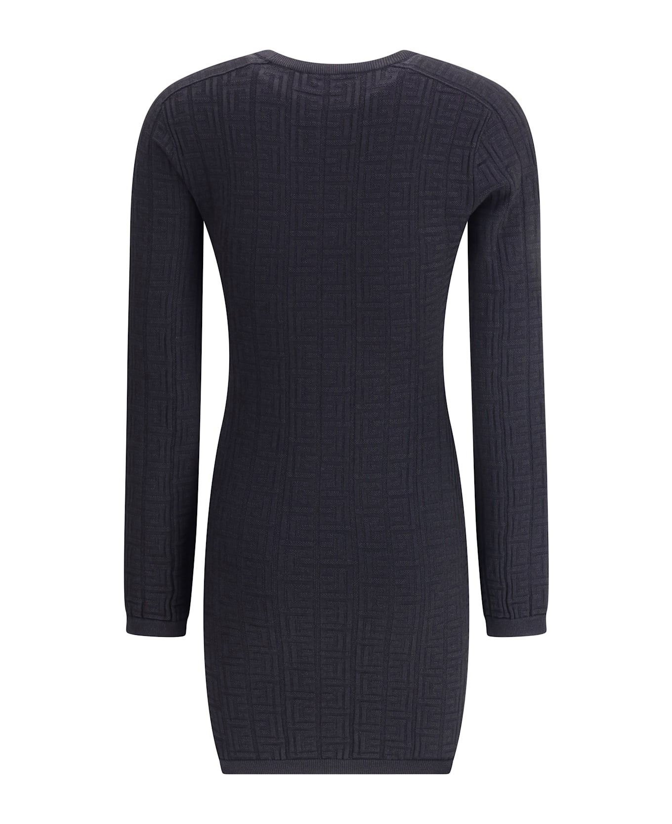 Balmain Pb Patterned Short Dres