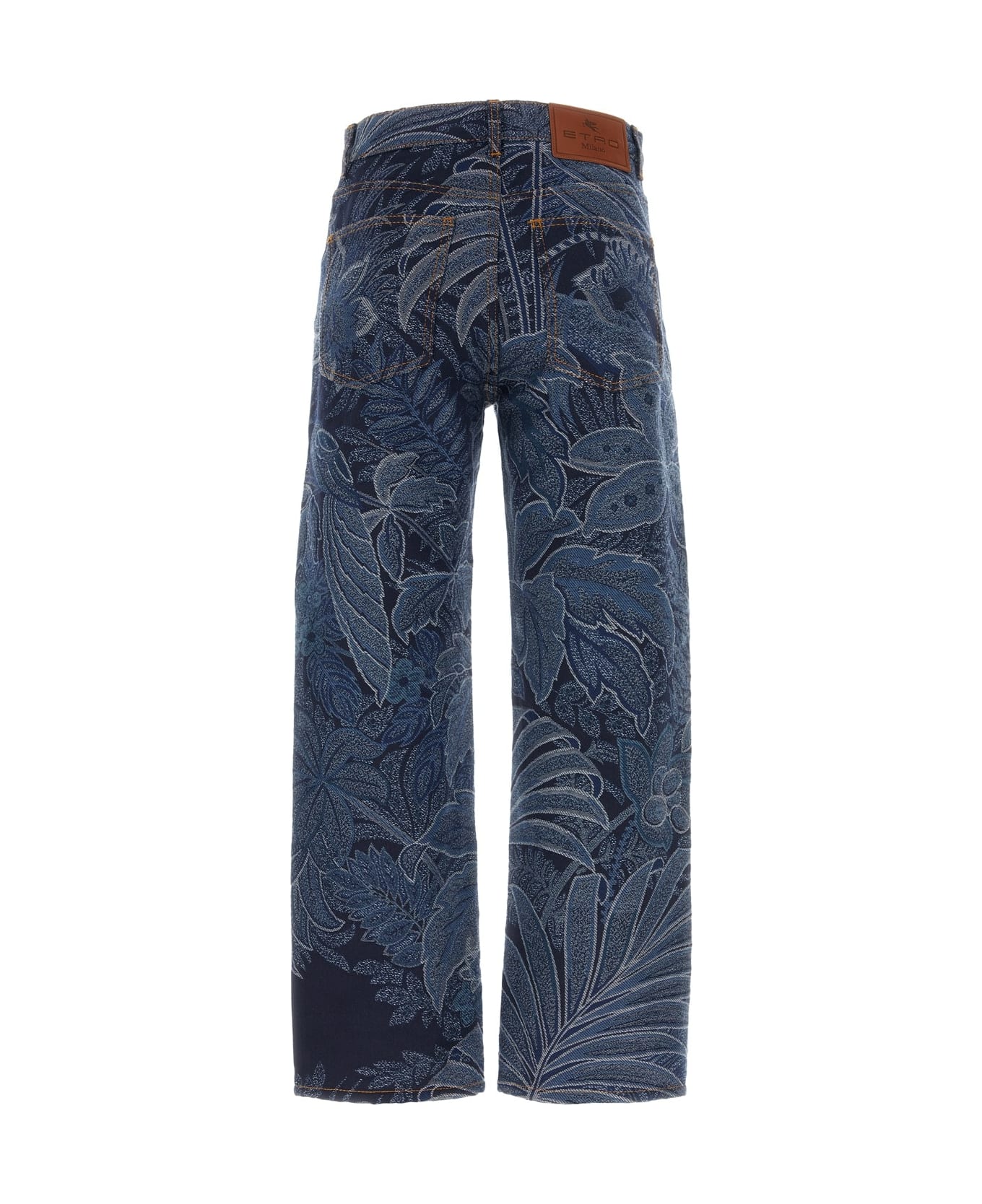 Etro Embroidered Denim Jeans | italist