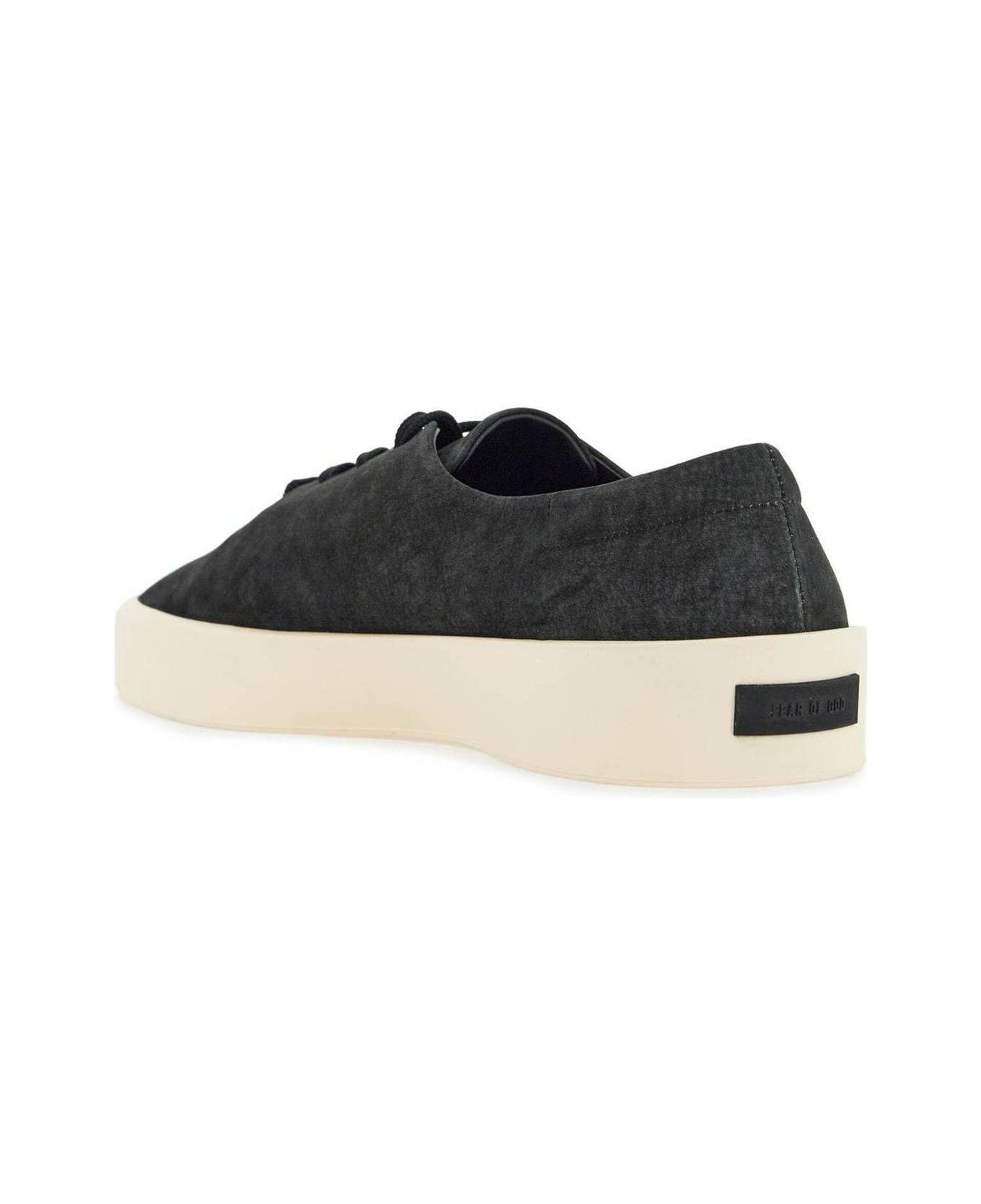 Fear of God Round-toe Lace-up Sneakers - BLACK