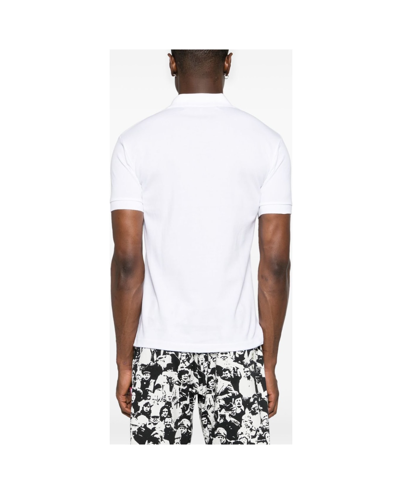 Comme des Garçons Cotton Polo Shirt - White