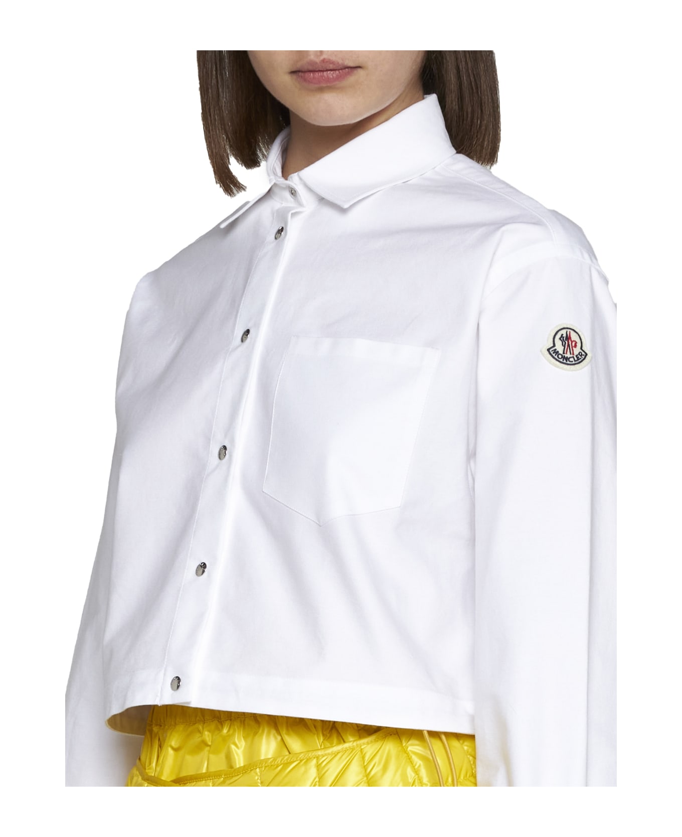 Moncler Shirt - Bianco
