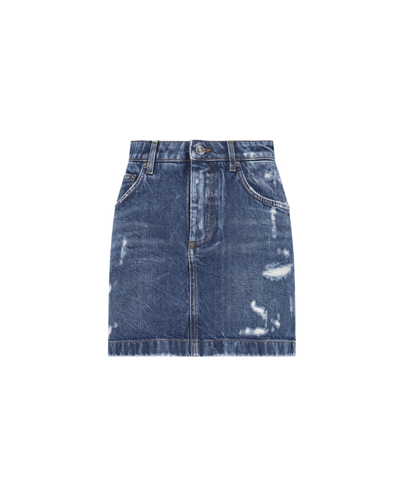 Dolce & Gabbana Denim Mini Skirt - Denim スカート