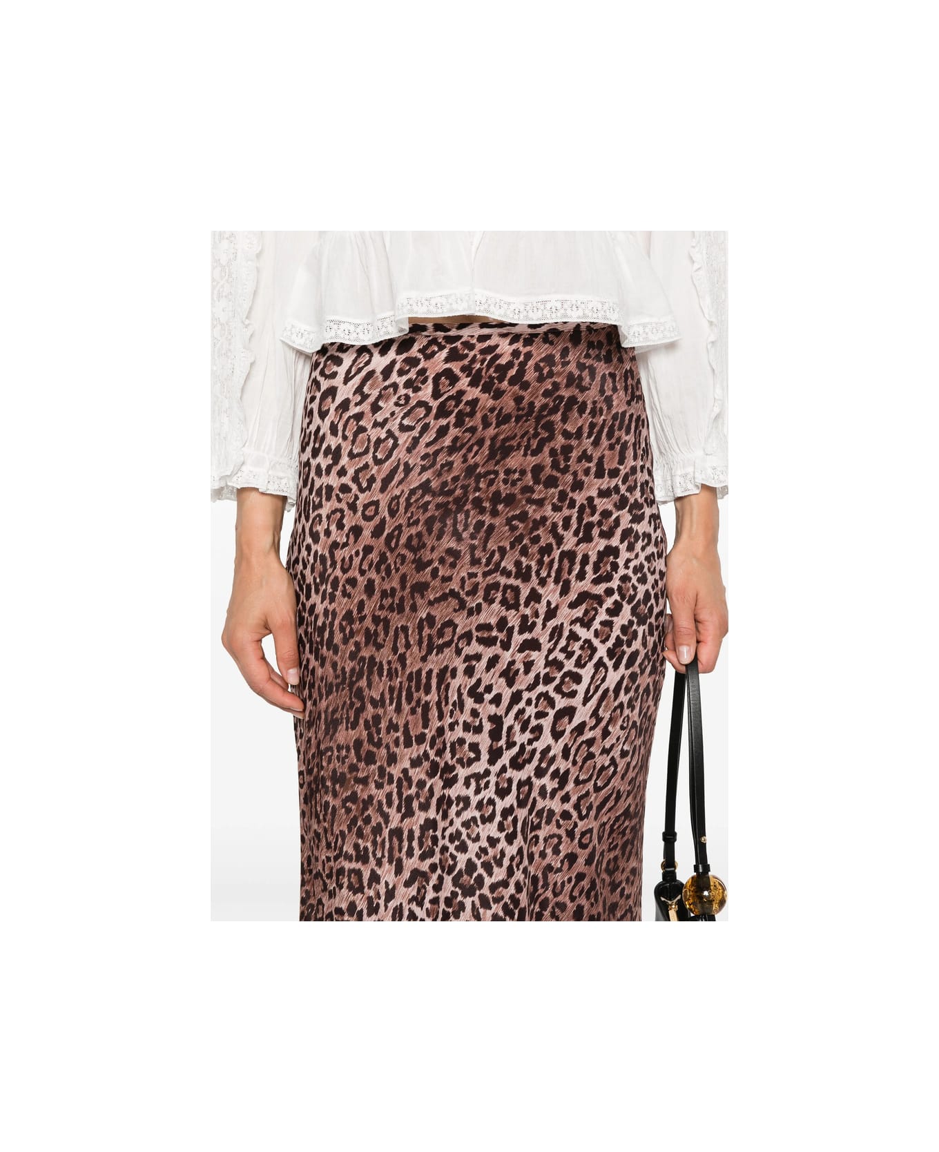 RIXO Skirt - BROWN